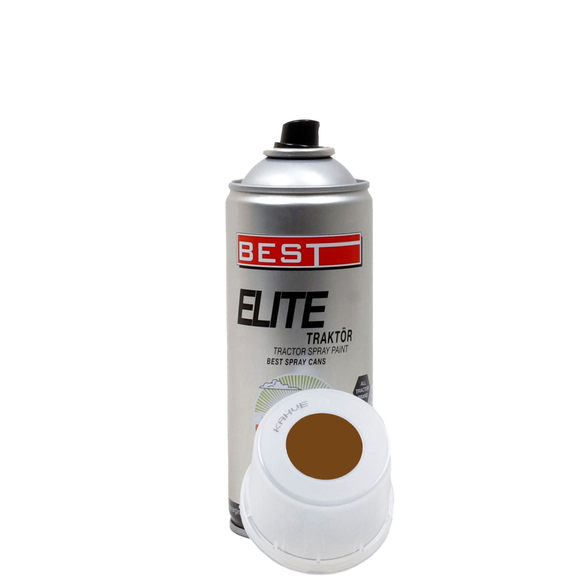 BESTBest Sprey Traktör Boyası 400 Ml Kahve-(12 Adet)102.10.TB08