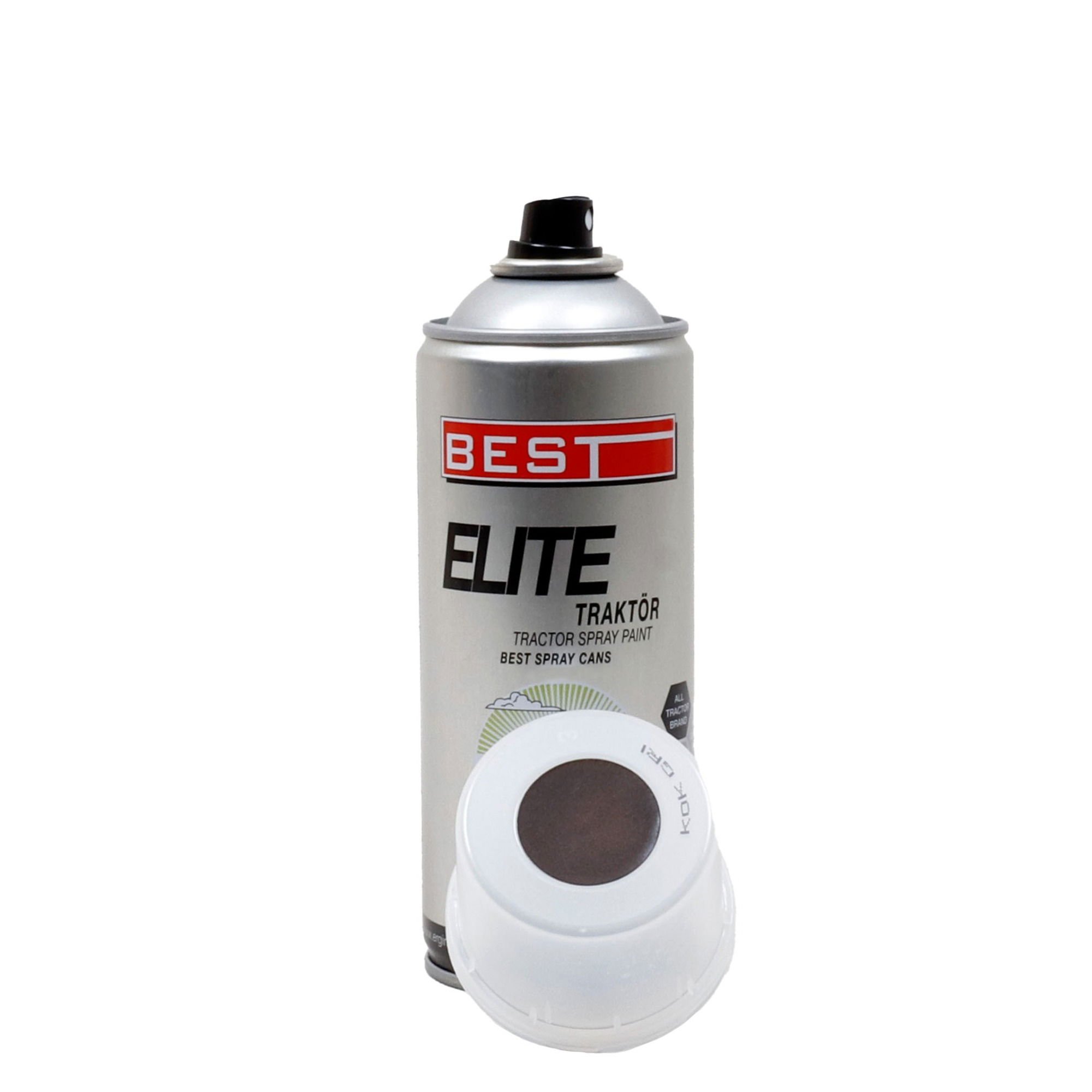 BESTBest Sprey Traktör Boyası 400 Ml Kok Gri-(12 Adet)102.10.TB06