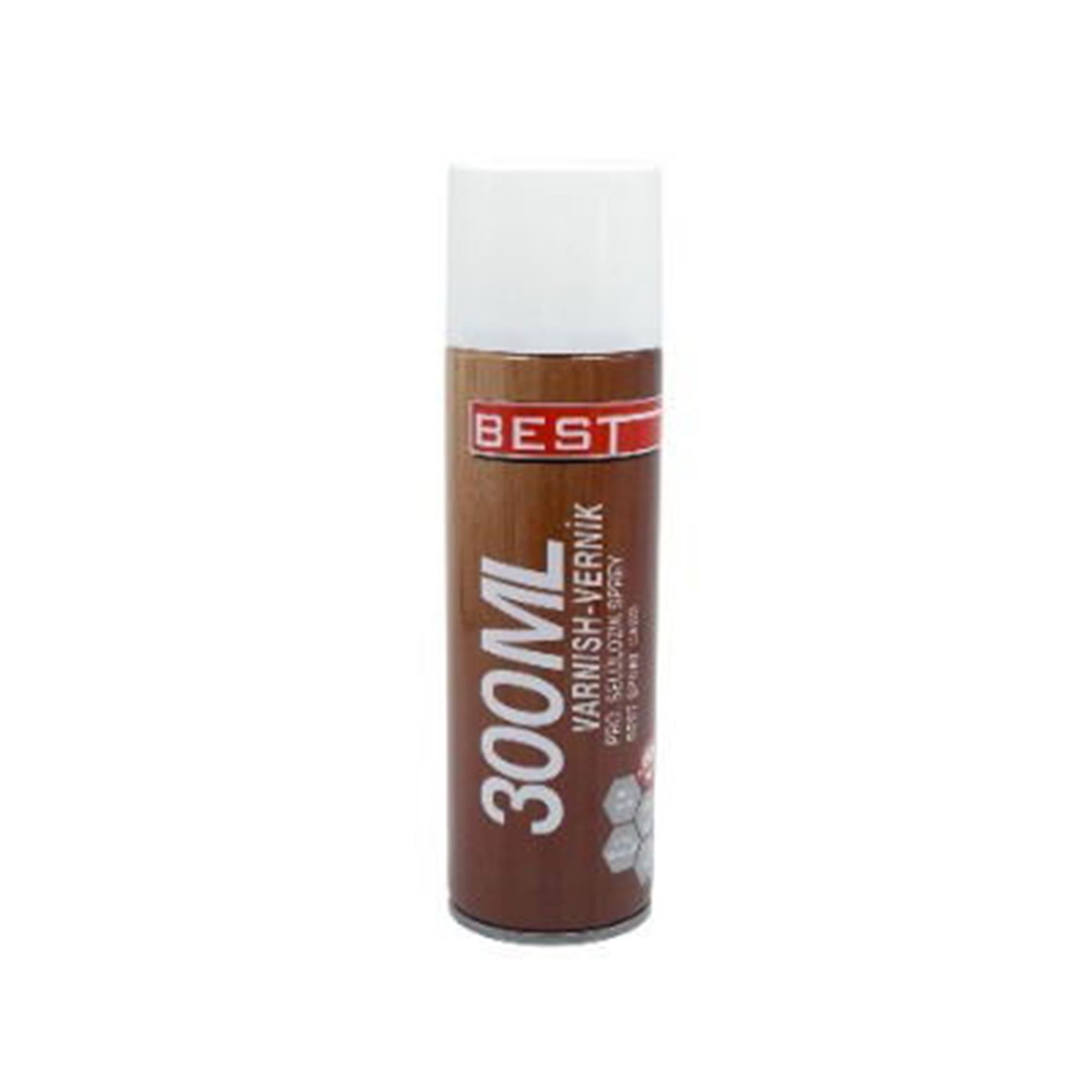 BESTBest Sprey Vernik 300 Ml Renksiz -(10'lu Paket)102.17.300V