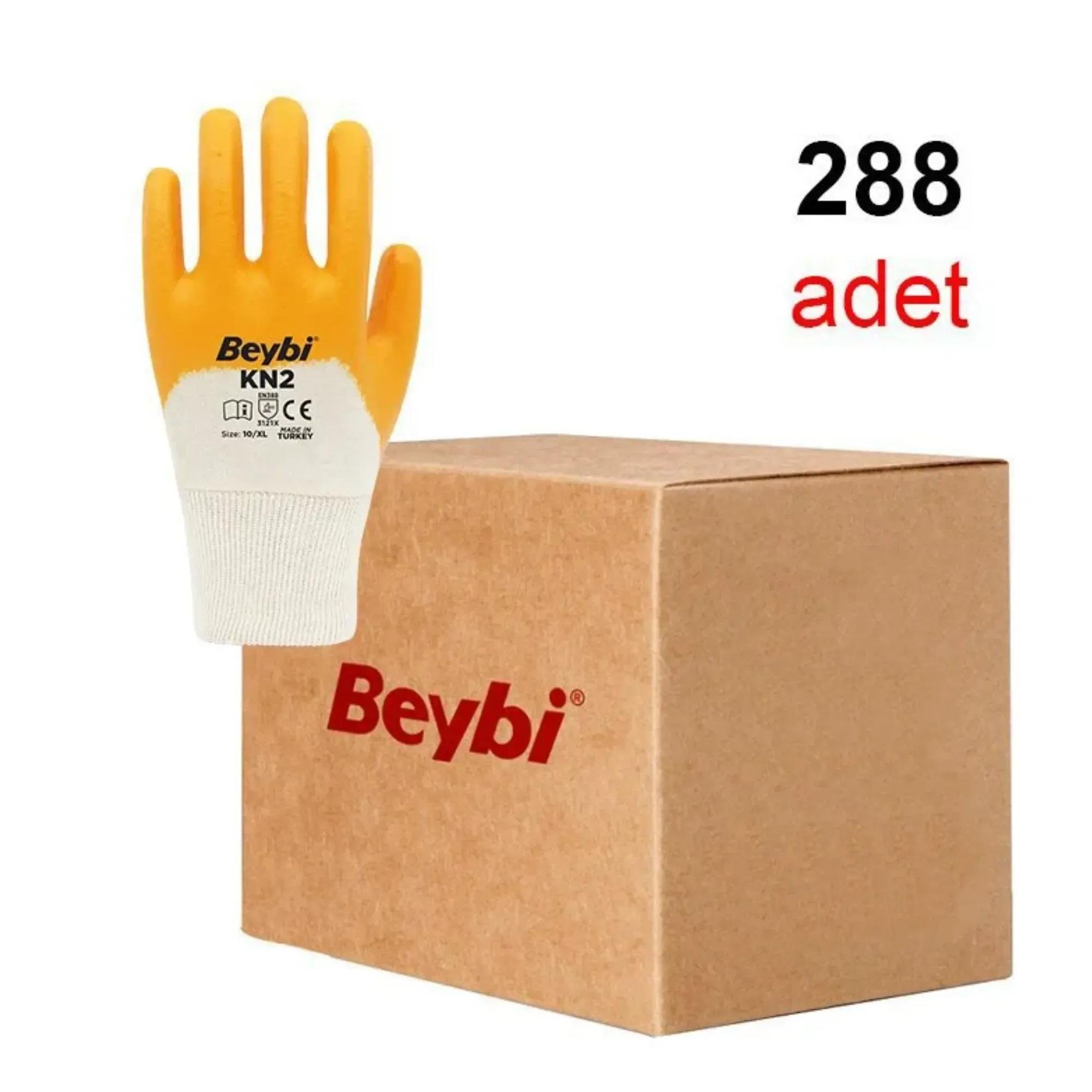 Pamuk Nitril Eldiven Beybi Kn2 Nitril Eldiven Sarı-(288 Çift) No:9BeybiBeybi Kn2 Nitril Eldiven Sarı-(288 Çift) No:9150.12.EL09