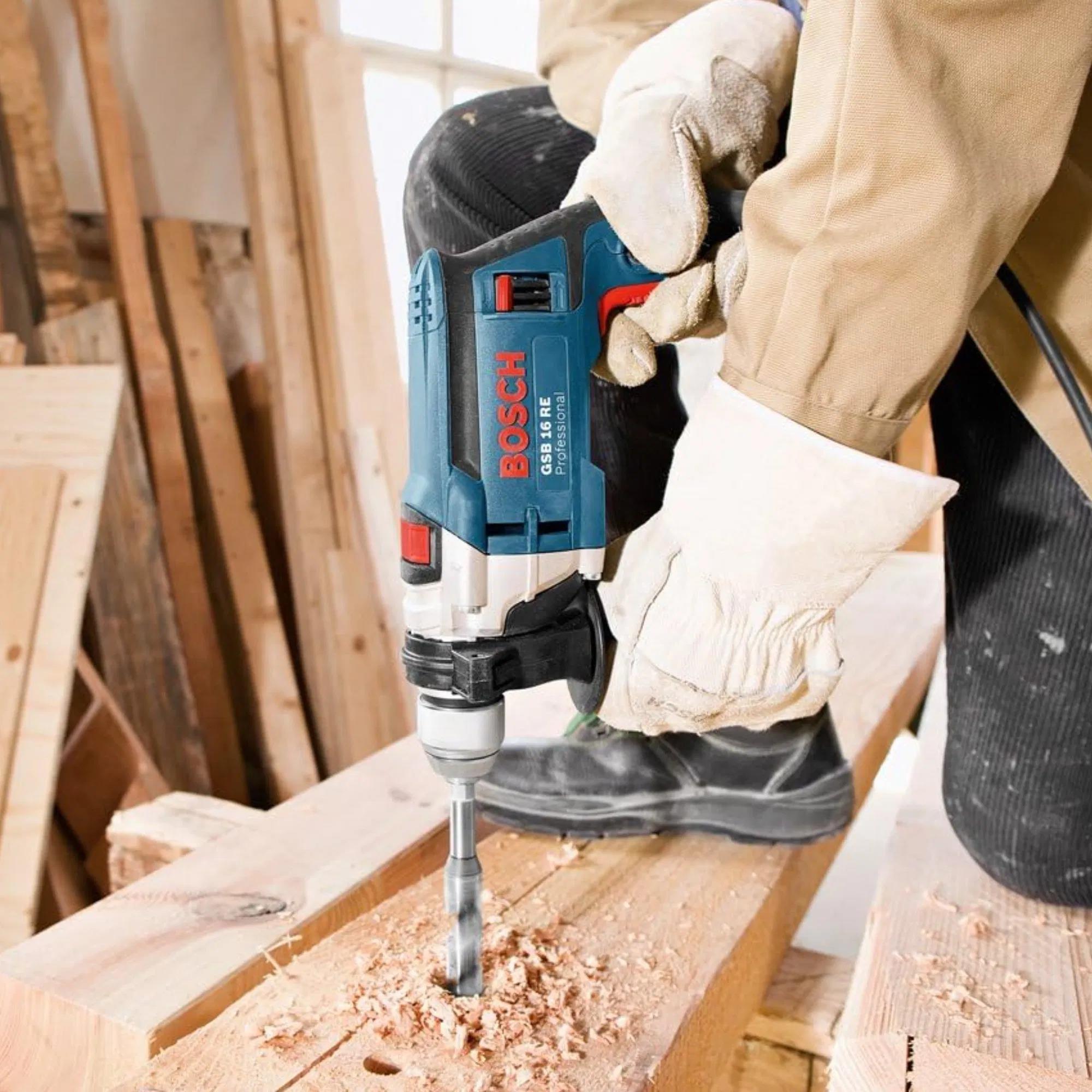 Bosch Darbeli Matkap 750W GSB 16 RE - Güçlü ve ProfesyonelBoschBosch Darbeli Matkap 750W Gsb16Re 263.01.GSB3