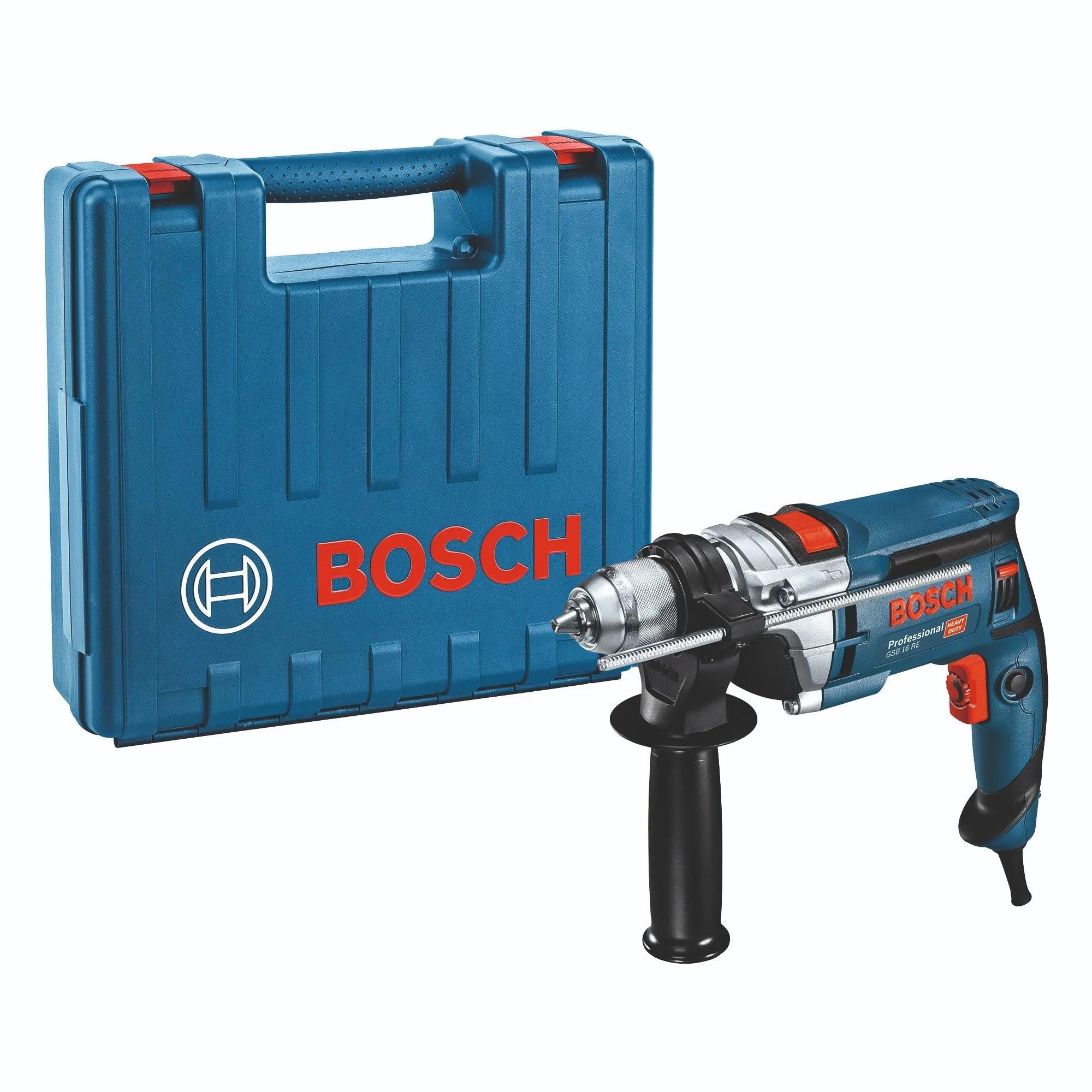 Bosch Darbeli Matkap 750W GSB 16 RE - Güçlü ve ProfesyonelBoschBosch Darbeli Matkap 750W Gsb16Re 263.01.GSB3