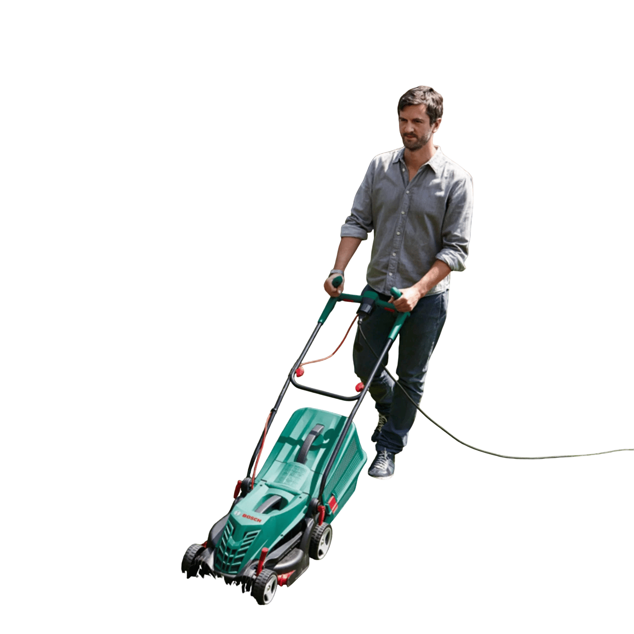 Bosch ARM 34 Elektrikli Çim Biçme Makinesi | Ergonomik & GüçlüBoschBosch Elek.çim Biçme Makinesi Arm34 06008a6101263.04.CB02