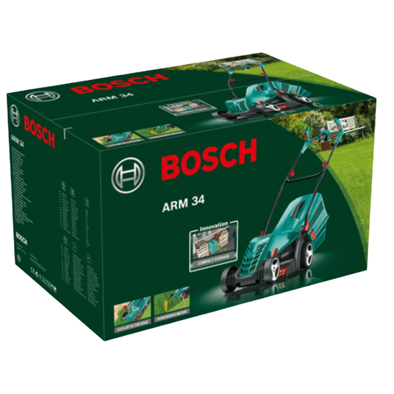 Bosch ARM 34 Elektrikli Çim Biçme Makinesi | Ergonomik & GüçlüBoschBosch Elek.çim Biçme Makinesi Arm34 06008a6101263.04.CB02