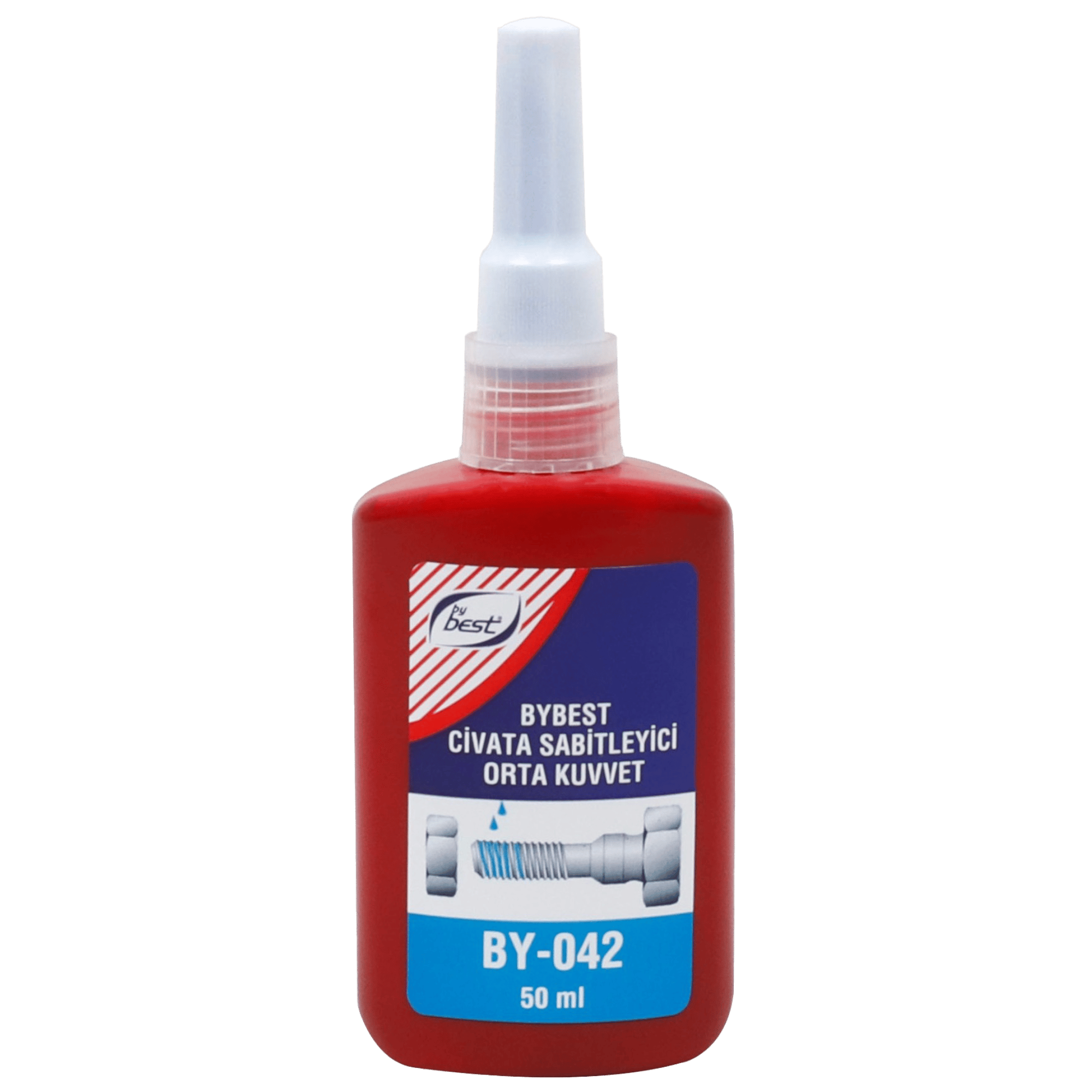 ByBestBy042 Orta Kuvvet Civata Sabitleyici 50 Ml-(6 Adet)102.70.B042