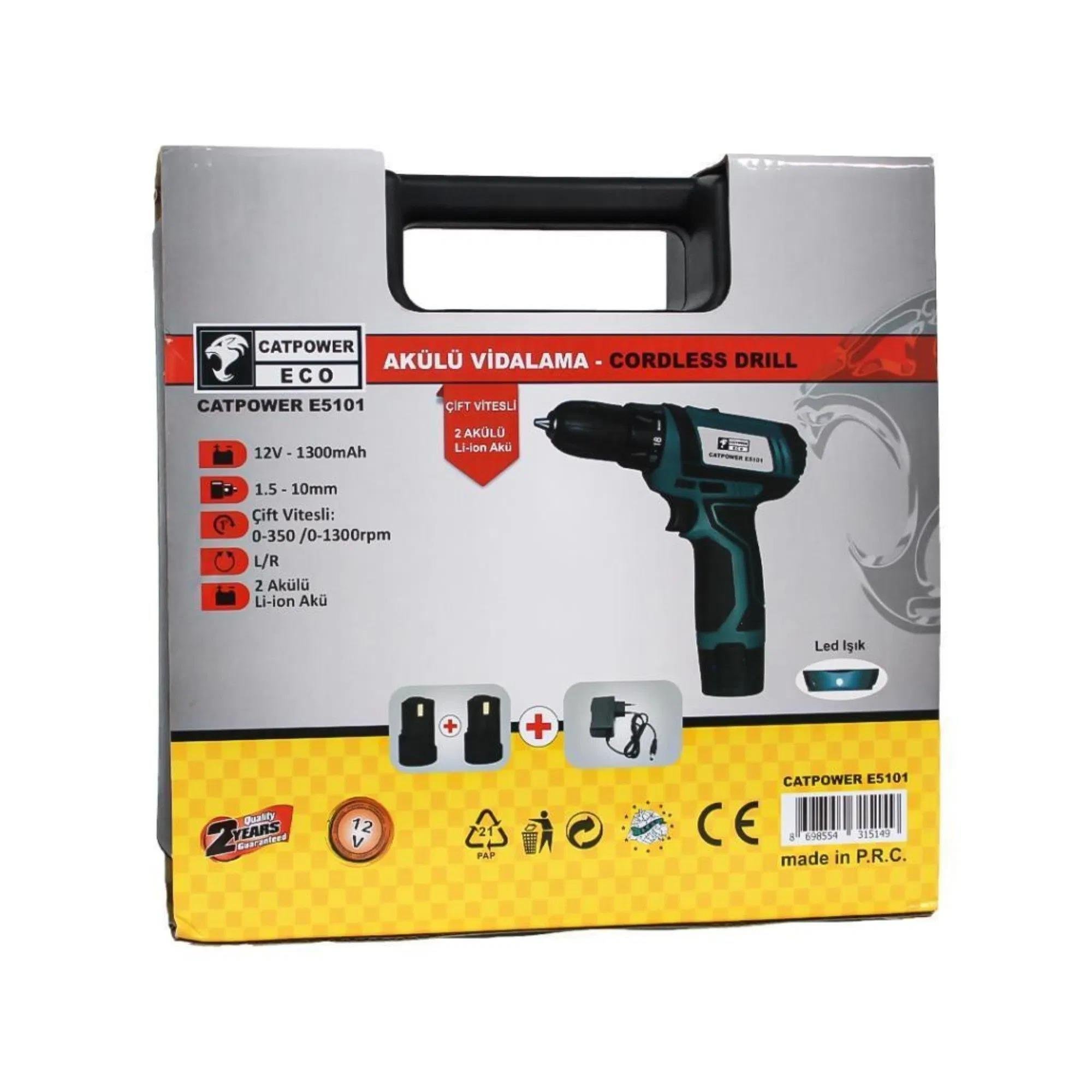 Vidalama Catpower Akülü Vidalama 12 V Cate5101CatpowerCatpower Akülü Vidalama 12 V Cate5101289.02.CA13