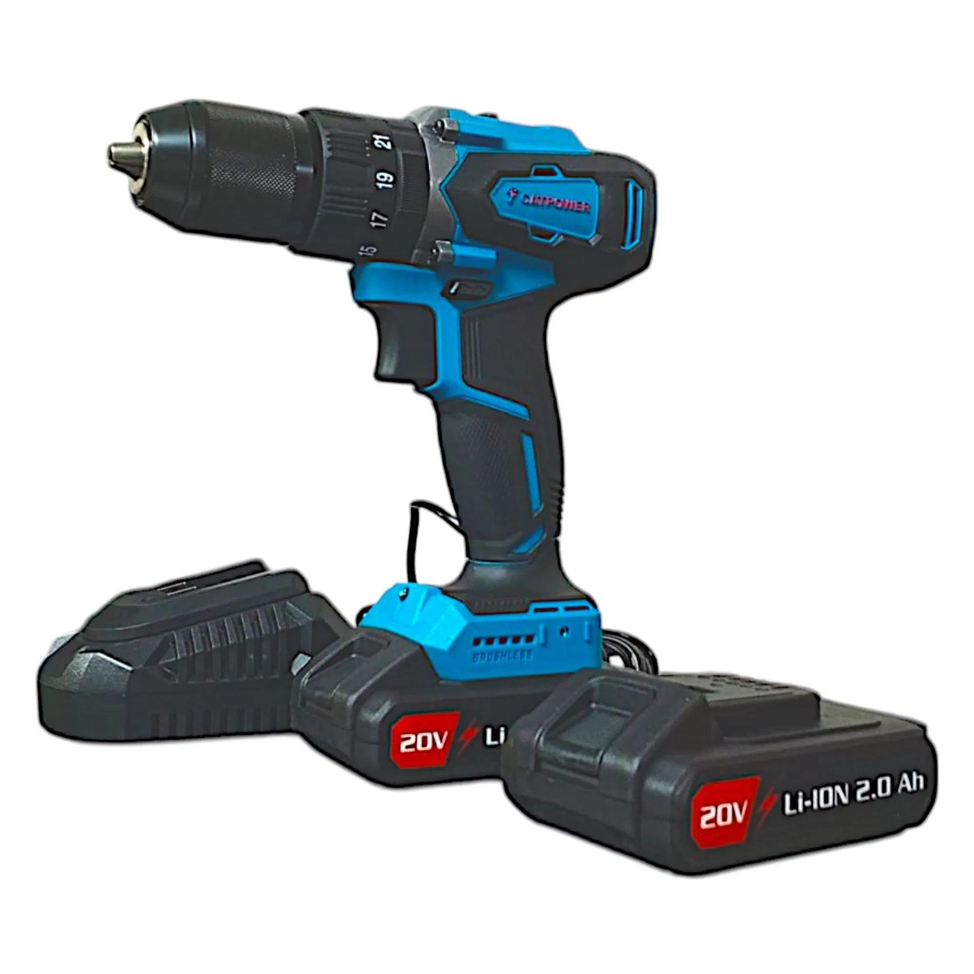 Catpower 20V Kömürsüz Akülü Vidalama Makinesi (Cat4111)CatpowerCatpower Akülü Vidalama Kömürsüz 20V Cat4111289.02.CA25