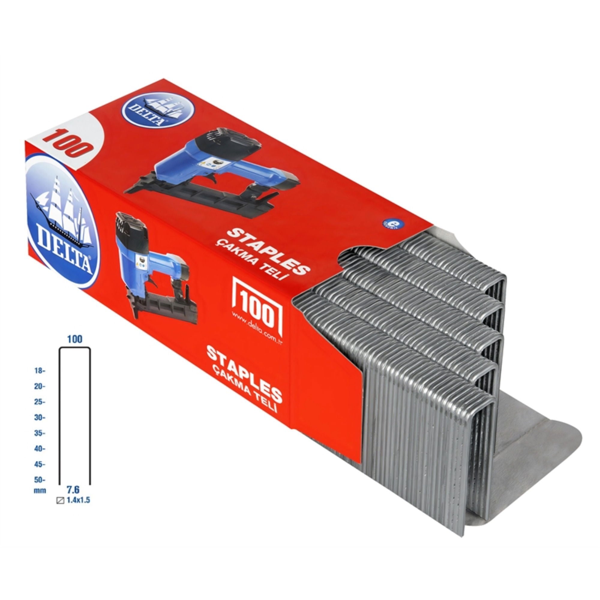 DeltaDelta Zımba Teli 100/40-(30 Paket)188.05.9226