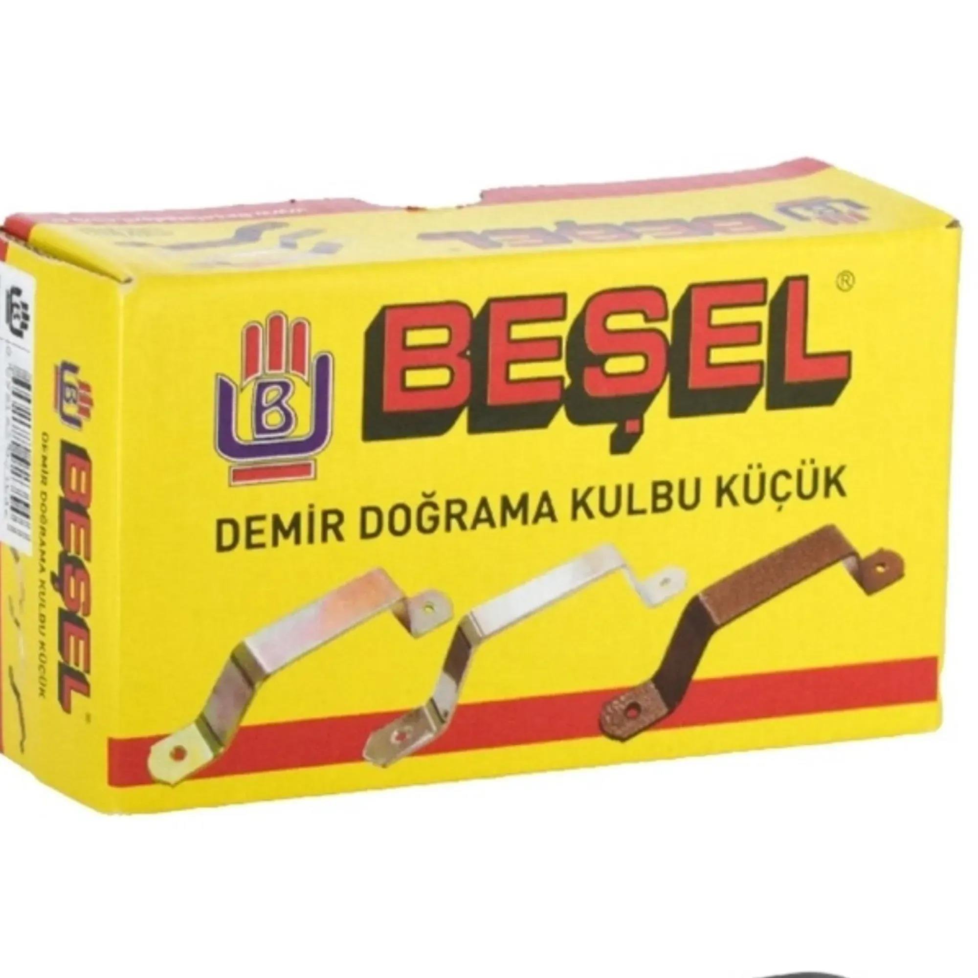Yerli ÜretimDemir Doğrama Kulp Büyük Sarı-(24 Adet)189.12.DK02