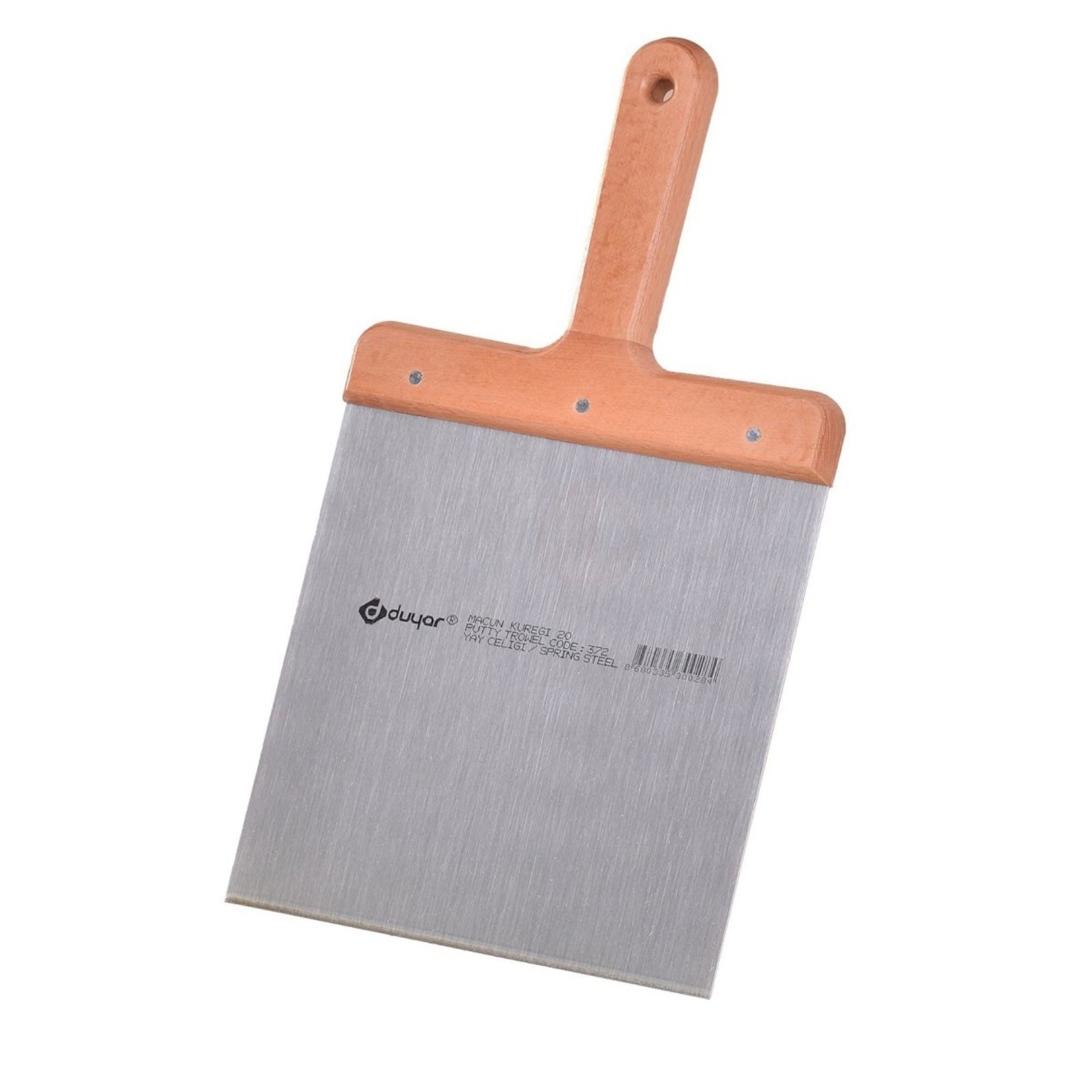 DuyarDuyar Macun Küreği Ahşap Saplı 20 Cm-(12'li Paket)209.05.0372