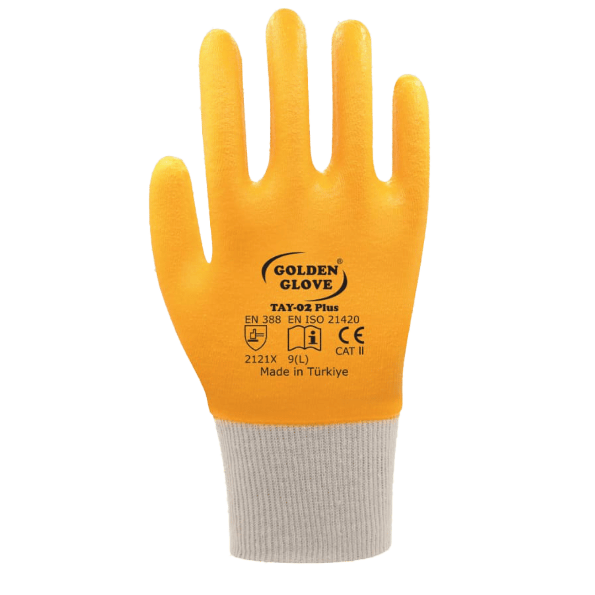 Golden GloveGolden Glove Tay-02+plus Nitril Eldiven Sarı-(288 Çift) No:10304.03.NE09