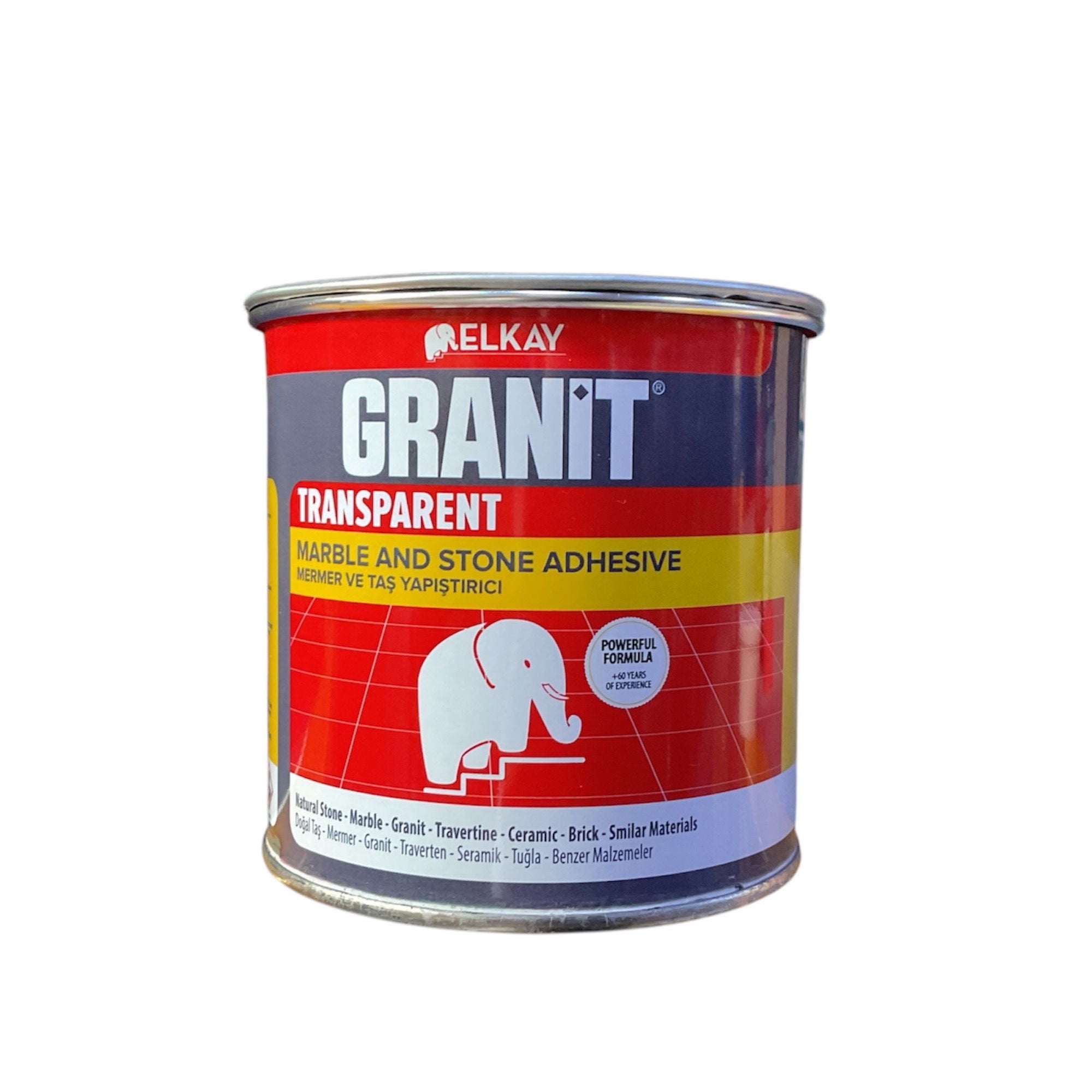 ElkayGranit Mermer Yapıştırıcı 800Gr Şeffaf -(12 Adet)110.01.EB21