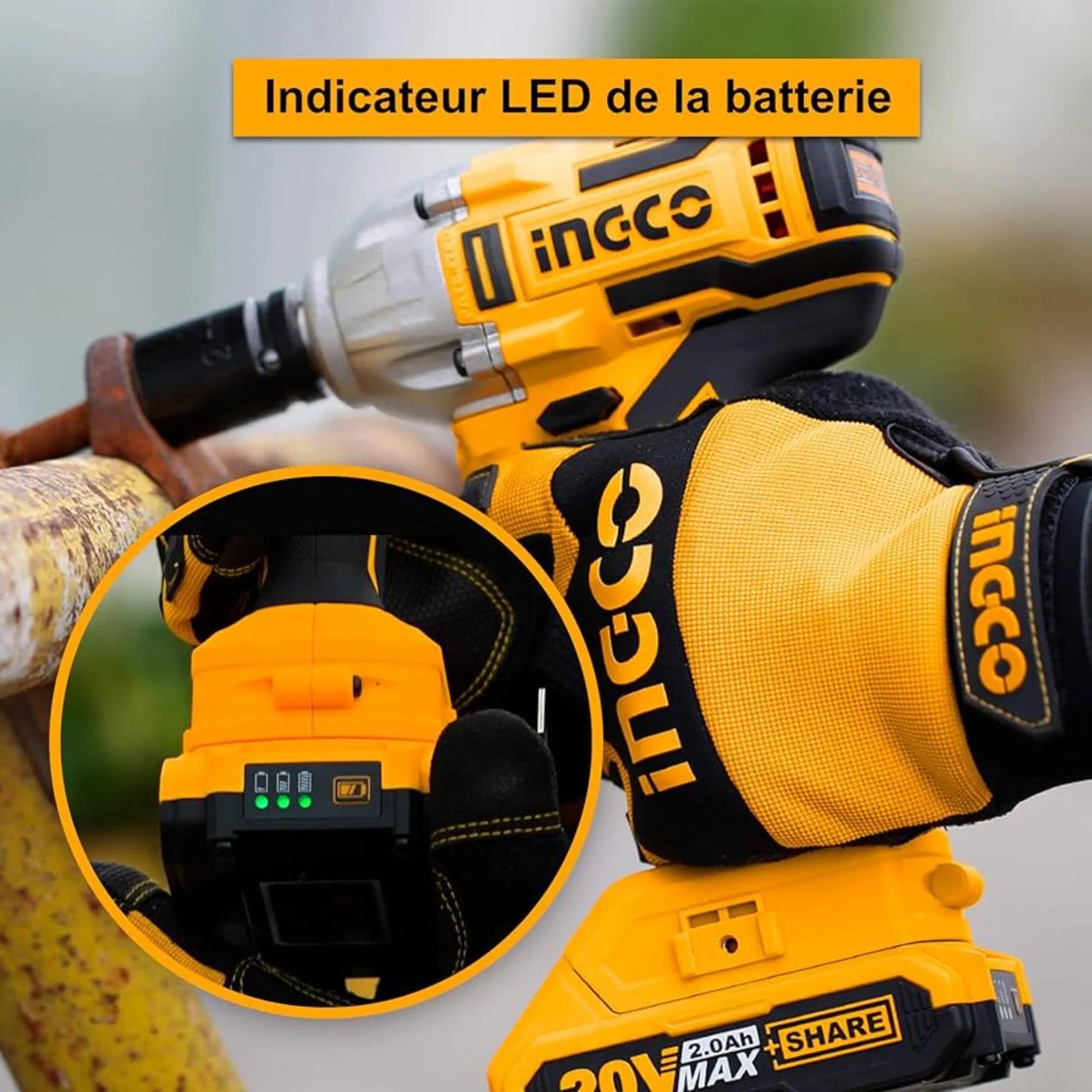 Ingco CIWLI2001 20V 1/2