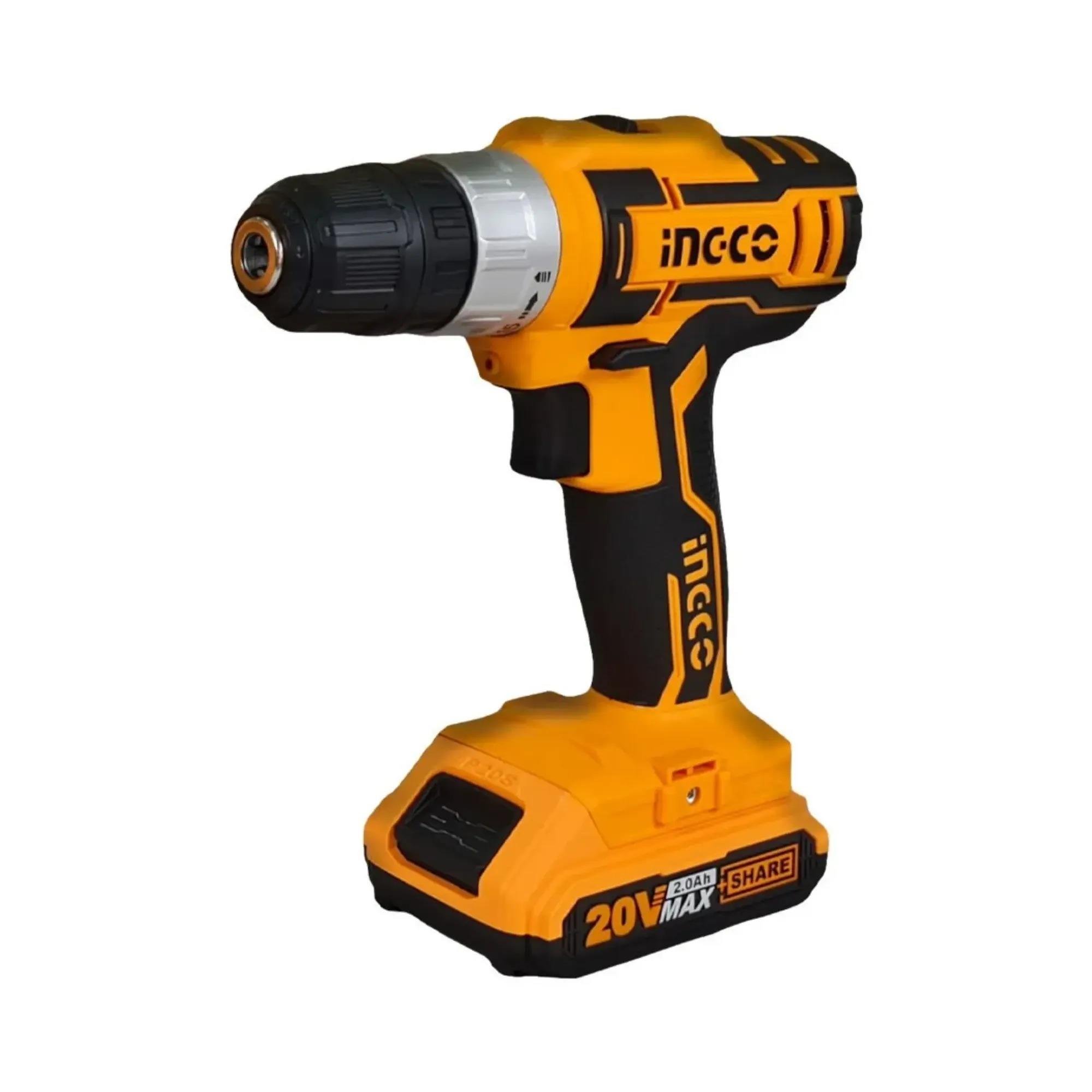 İngcoİngco Cklı 2008 Matkap-Kırıcı Delici Set 2Li 20V238.01.AK15