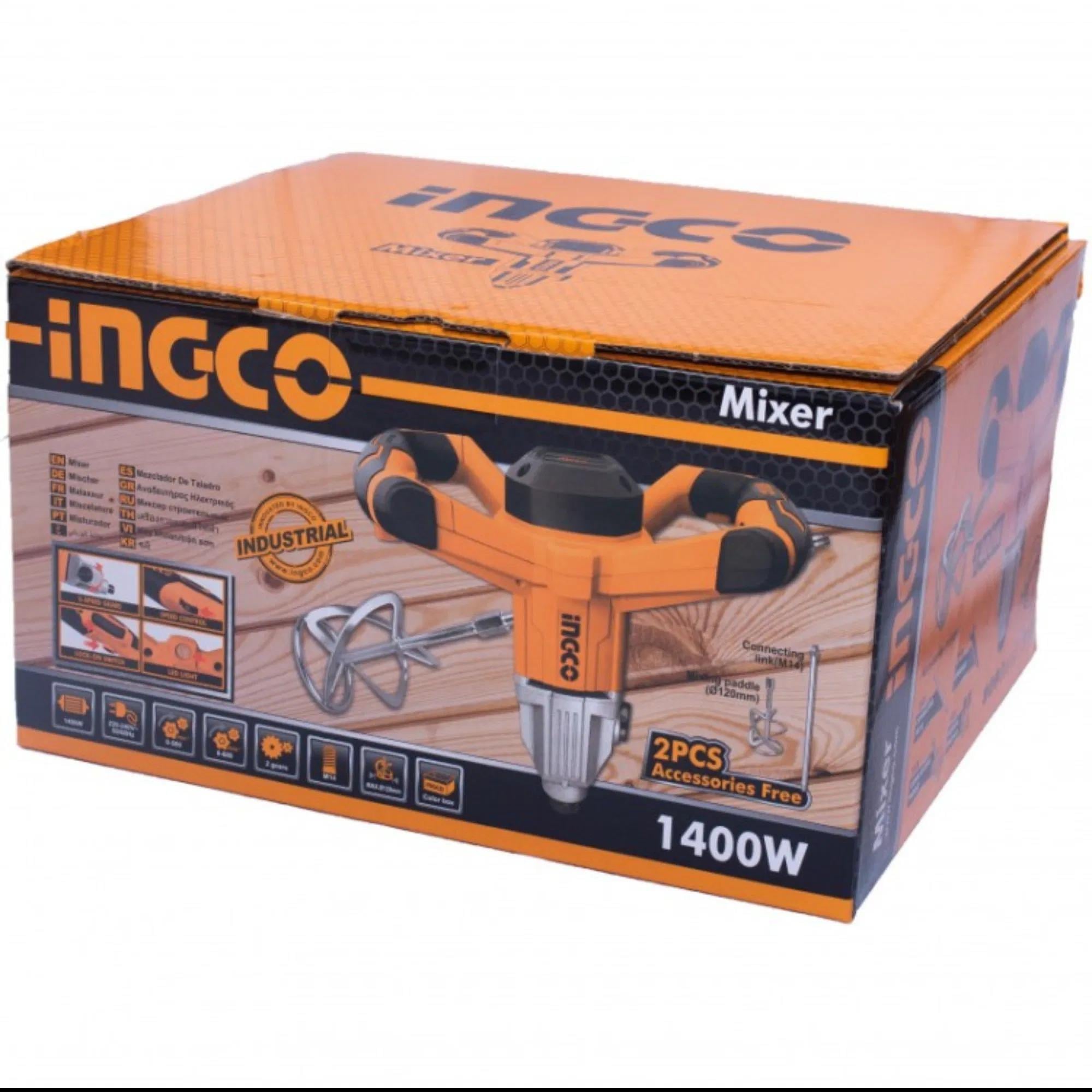 Ingco MX214008 Boya Karıştırıcı 1400W - Kompakt ve Verimliİngcoİngco Mx214008 Boya Karıştırıcı 1400W238.02.AV11