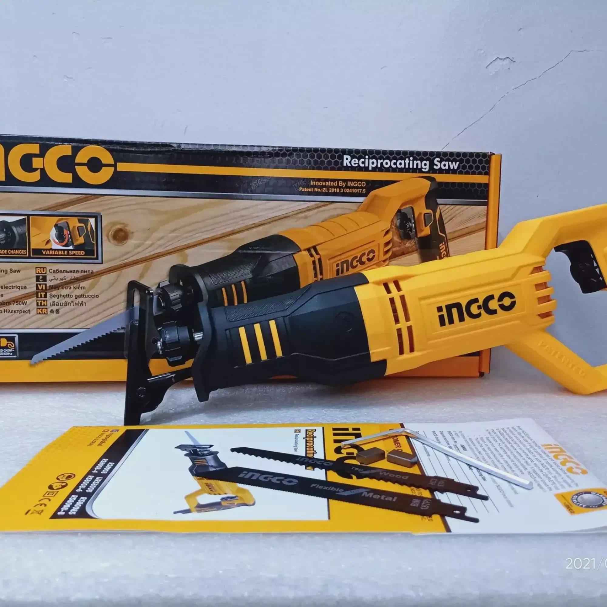Kılıç Testere İngco Tilki Kuyruğu Testere 750 Watt Rs8008İngcoİngco Tilki Kuyruğu Testere 750 Watt Rs8008238.48.TK75