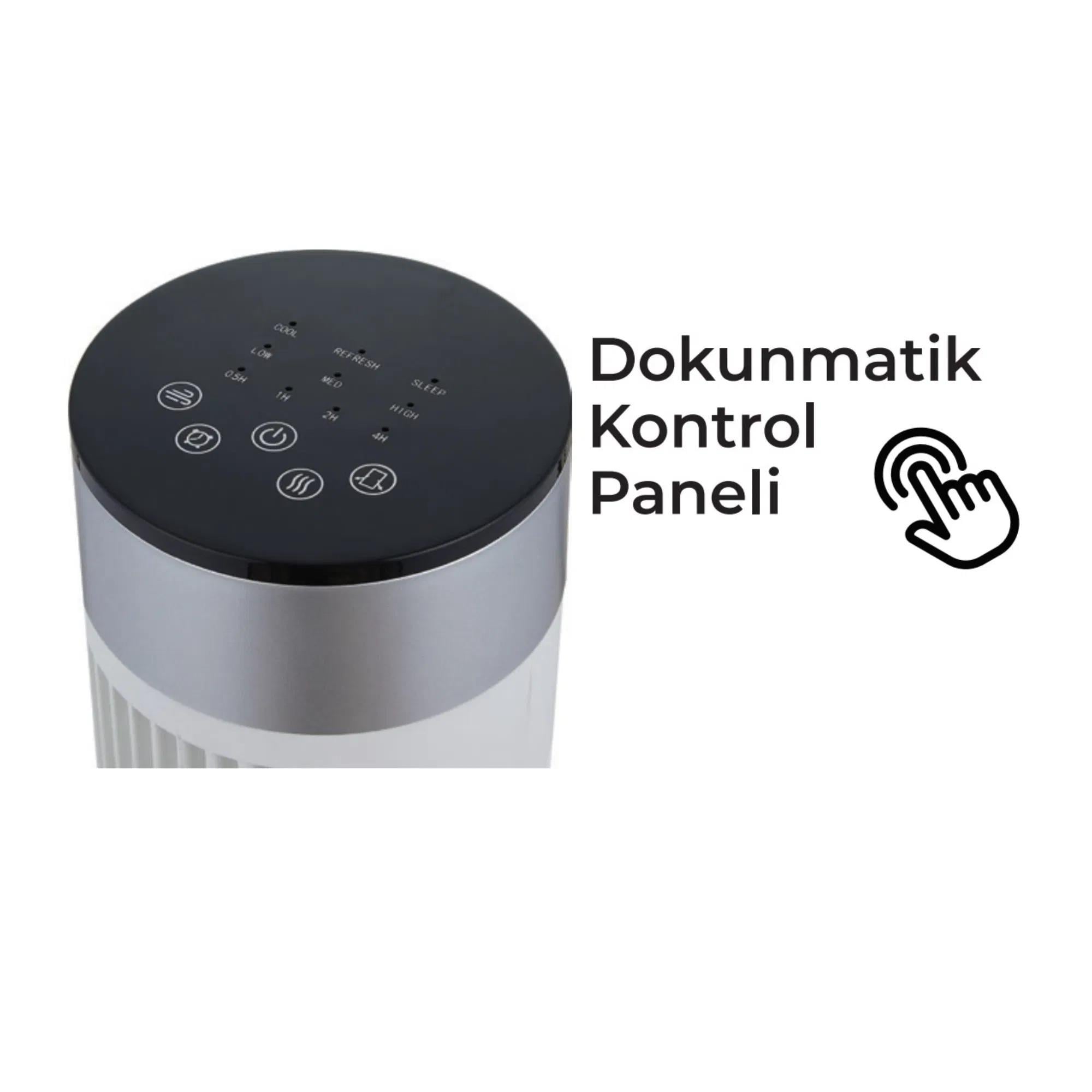  Inova Cold Tower Kule Tipi Kumandalı Vantilatör - Şık ve Serinleticiİnovaİnova Cold Tower Kule Tipi Kumandalı Vantilatör305.06.VT03