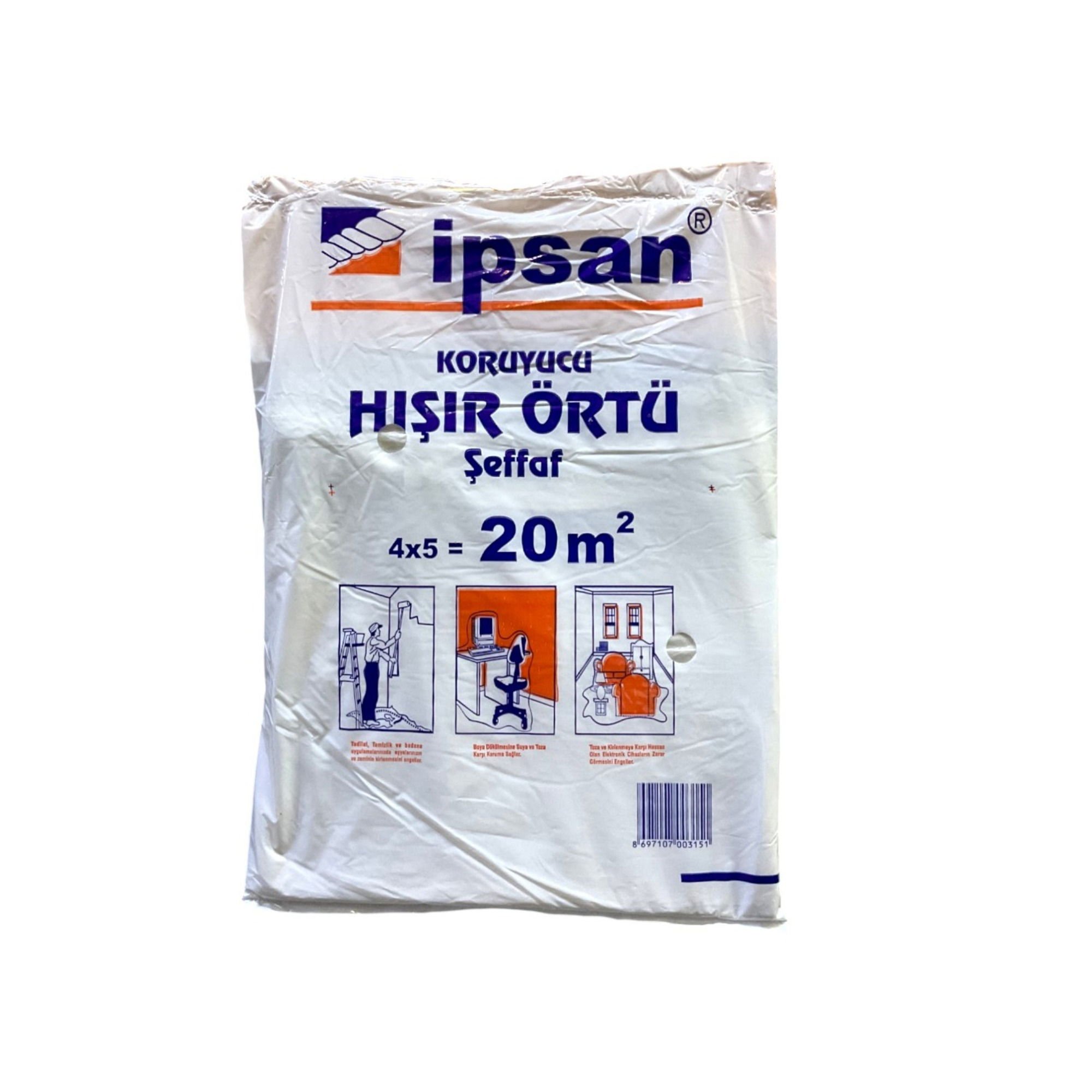 İpsanİpsan Hışır Örtü 4X5=20 M² (150 Gr) -(30'lu Paket)172.04.0020