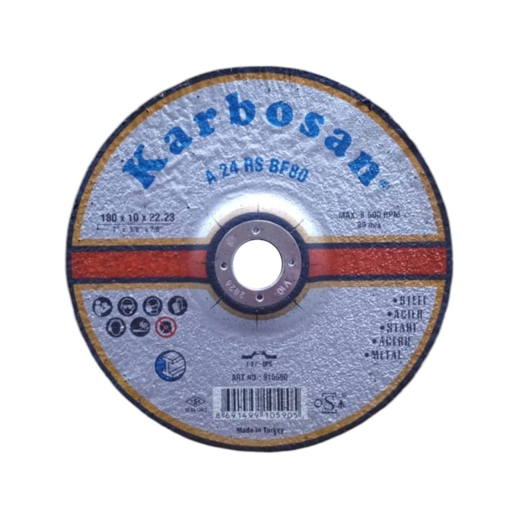 KarbosanKarbosan Nk Flex Taşlama 180X10X22 -(10'lu Paket)155.04.FT04