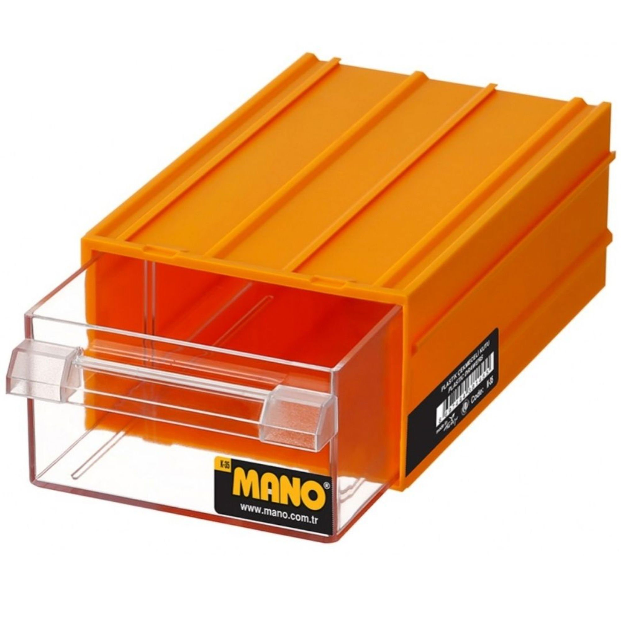 ManoMano Çekmeceli Sarı Kutu (110X170X65 Mm) - (5'Li Paket)176.18.SK35