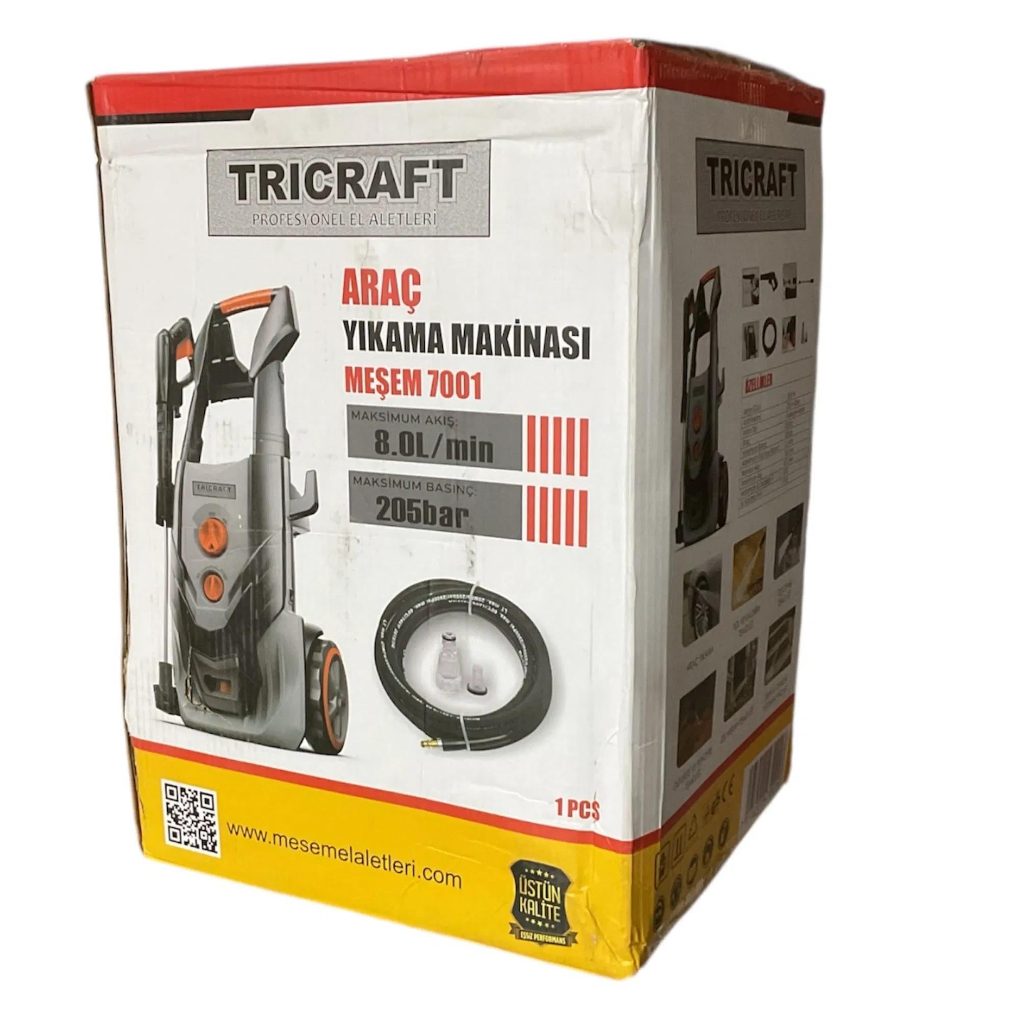 Oto Yıkama Makineleri Meşem Trıcraft Oto Yıkama Makinesi 205Bar Kod:7001MeşemMeşem Trıcraft Oto Yıkama Makinesi 205Bar Kod:7001299.29.YK02