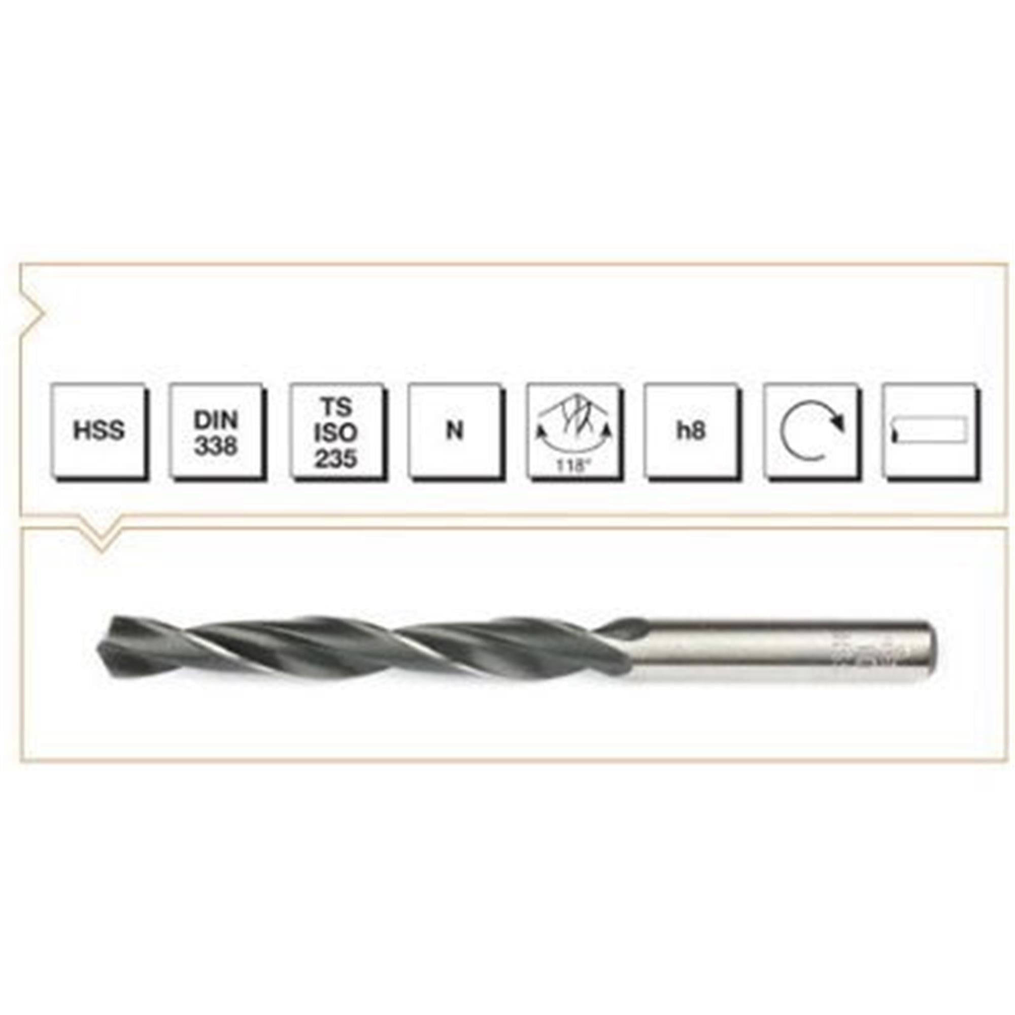 Makina Takım Endüstri.Mte Hss Taşl. Matkap Ucu Dın338 13.5 Mm 179.01.M135