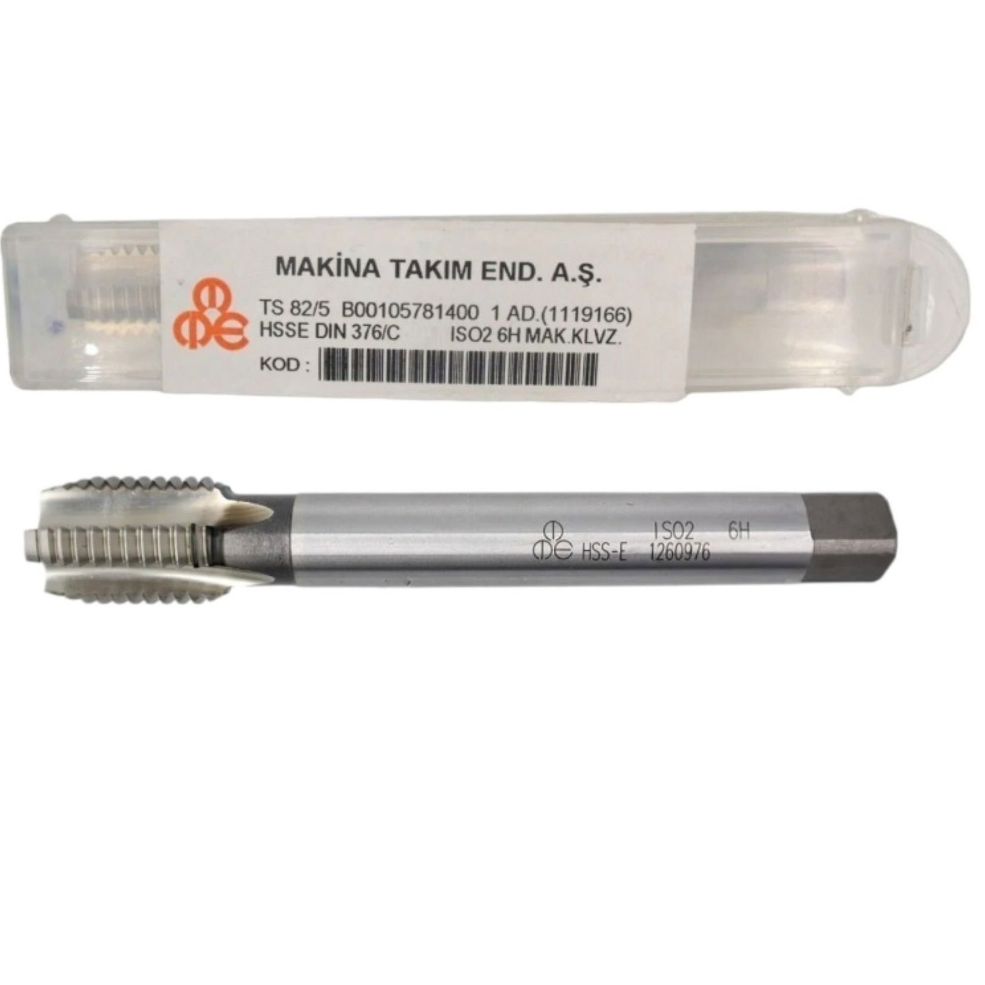 Makina Takım Endüstri.Mte Hsse Düz Kanal Mak.Klv Dın376C M14 179.11.MK13