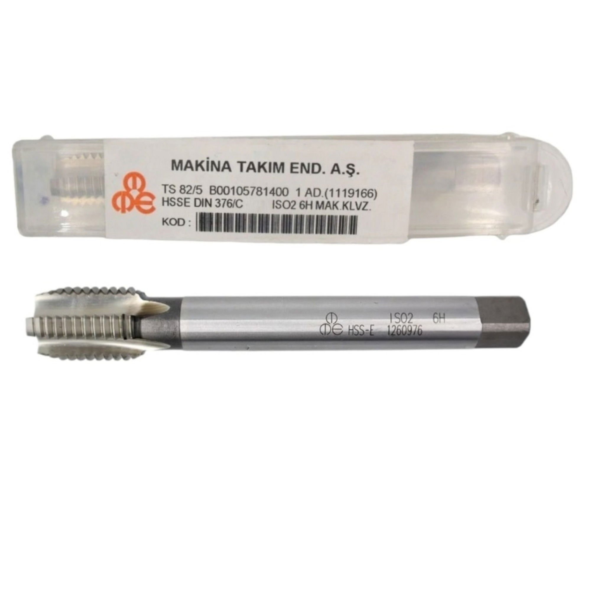 Makina Takım Endüstri.Mte Hsse Düz Kanal Mak.Klv Dın376C M22 179.11.MK17
