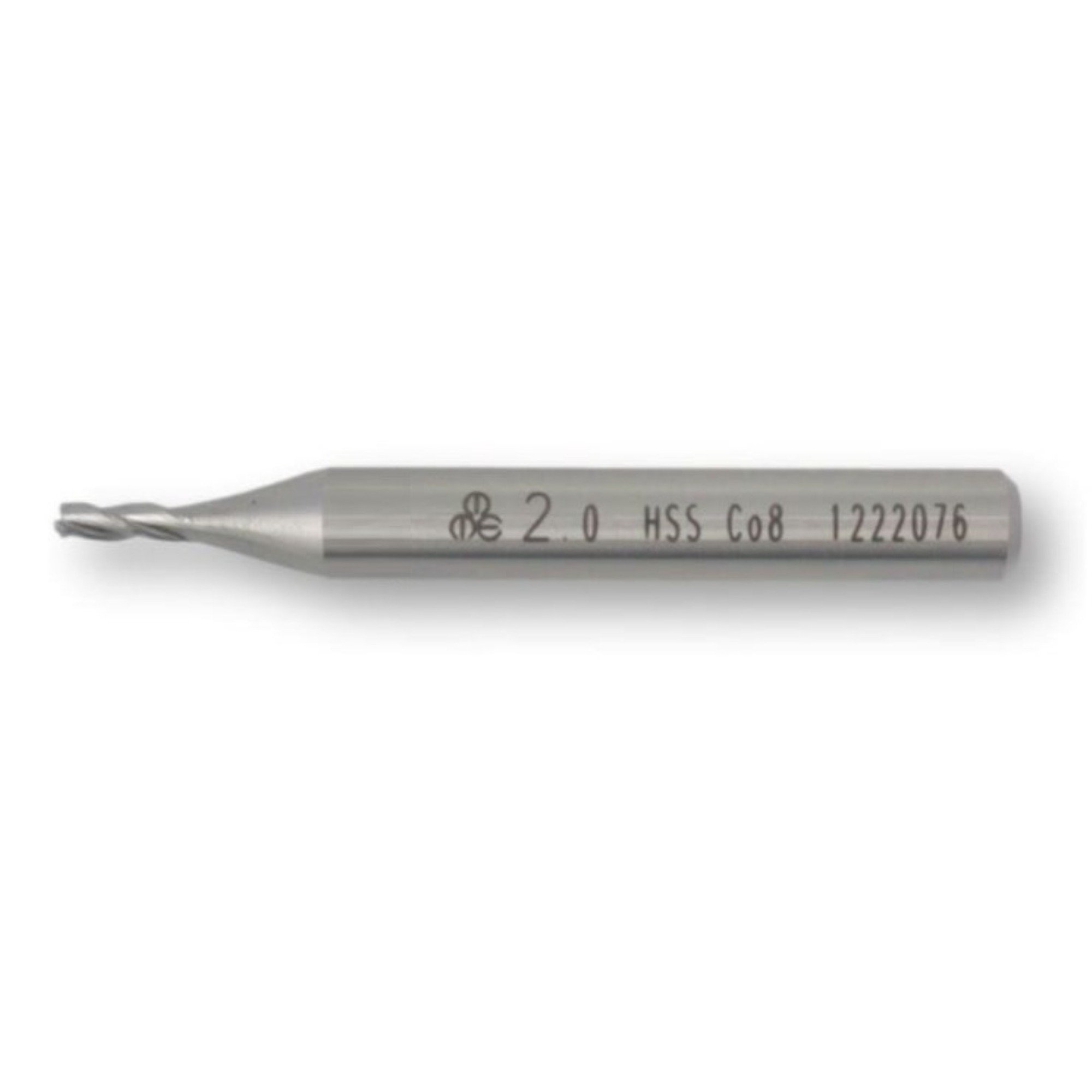 Makina Takım Endüstri.Mte Hsse Parmak Freze Kısa Dın844 2 Mm 179.17.KF01