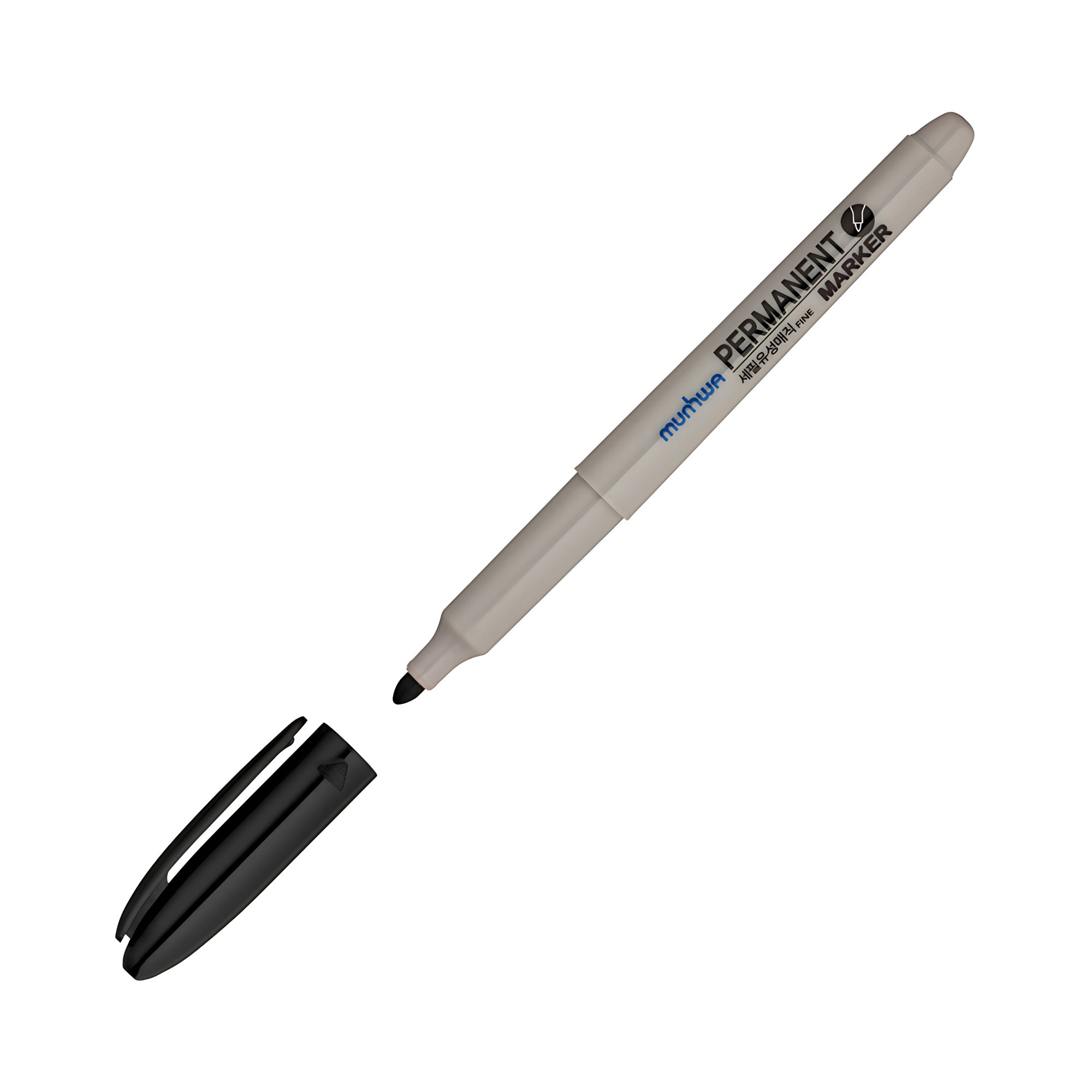 MunhwaMunhwa Permanent Marker Asetat Kalemi Fıne (12'li Paket) Siyah315.05.FM01