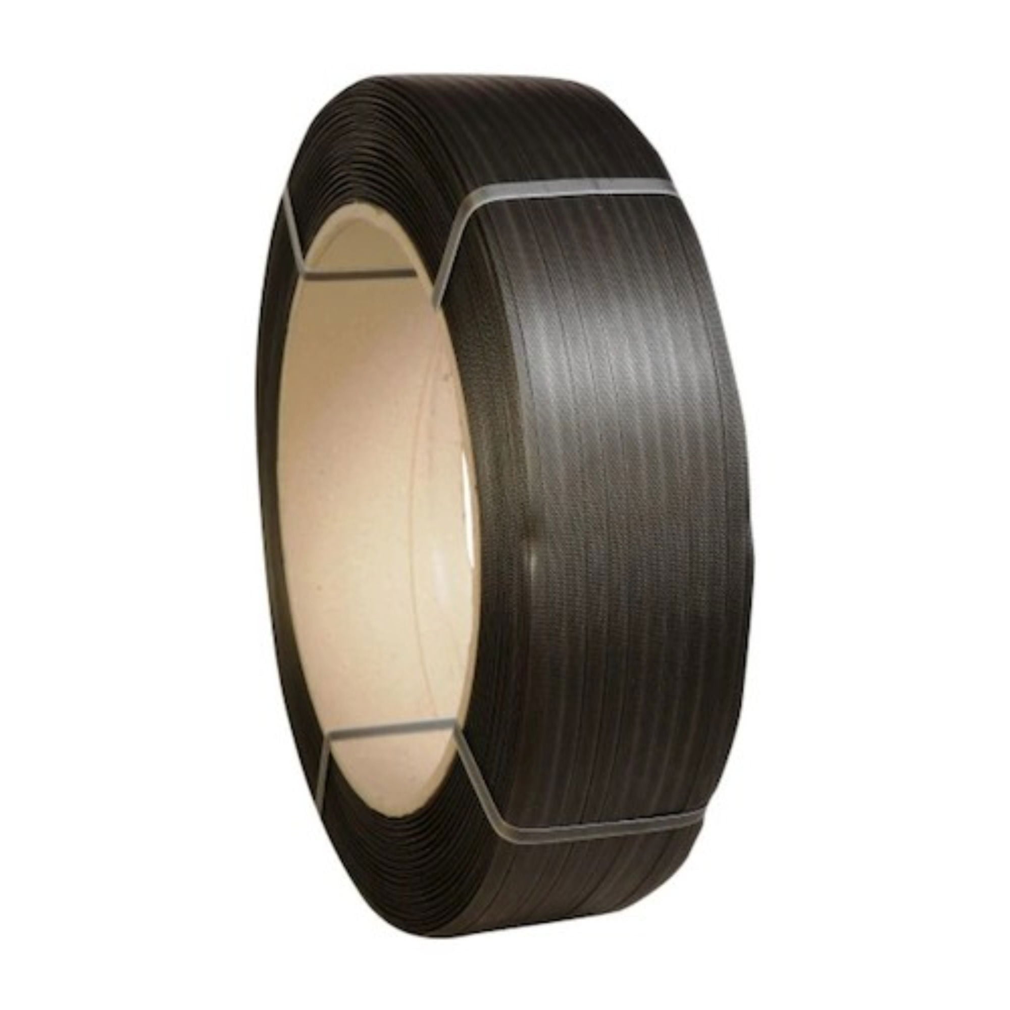 Yerli ÜretimPolipropilen Makine Çemberi Dar Kasnak Siyah 12 Mm-(1 Kg)290.04.PP11