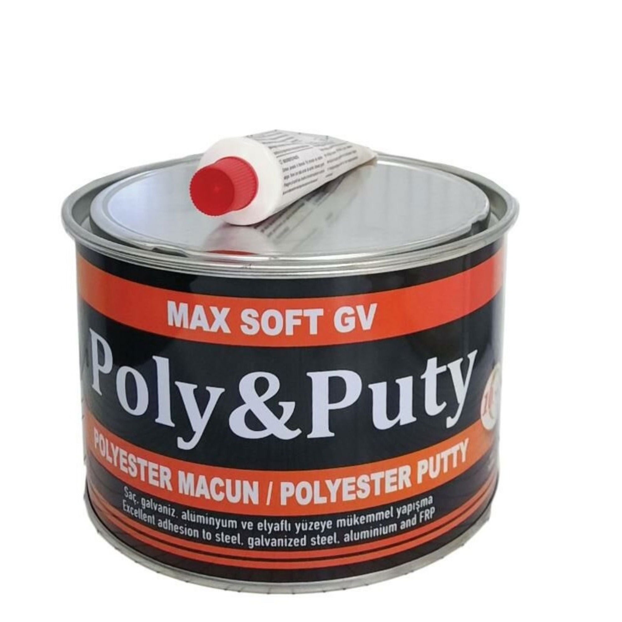 PolygoldPoly&Puty Polyester Çelik Macun 1800 Gr -(12'li Paket)302.02.1800
