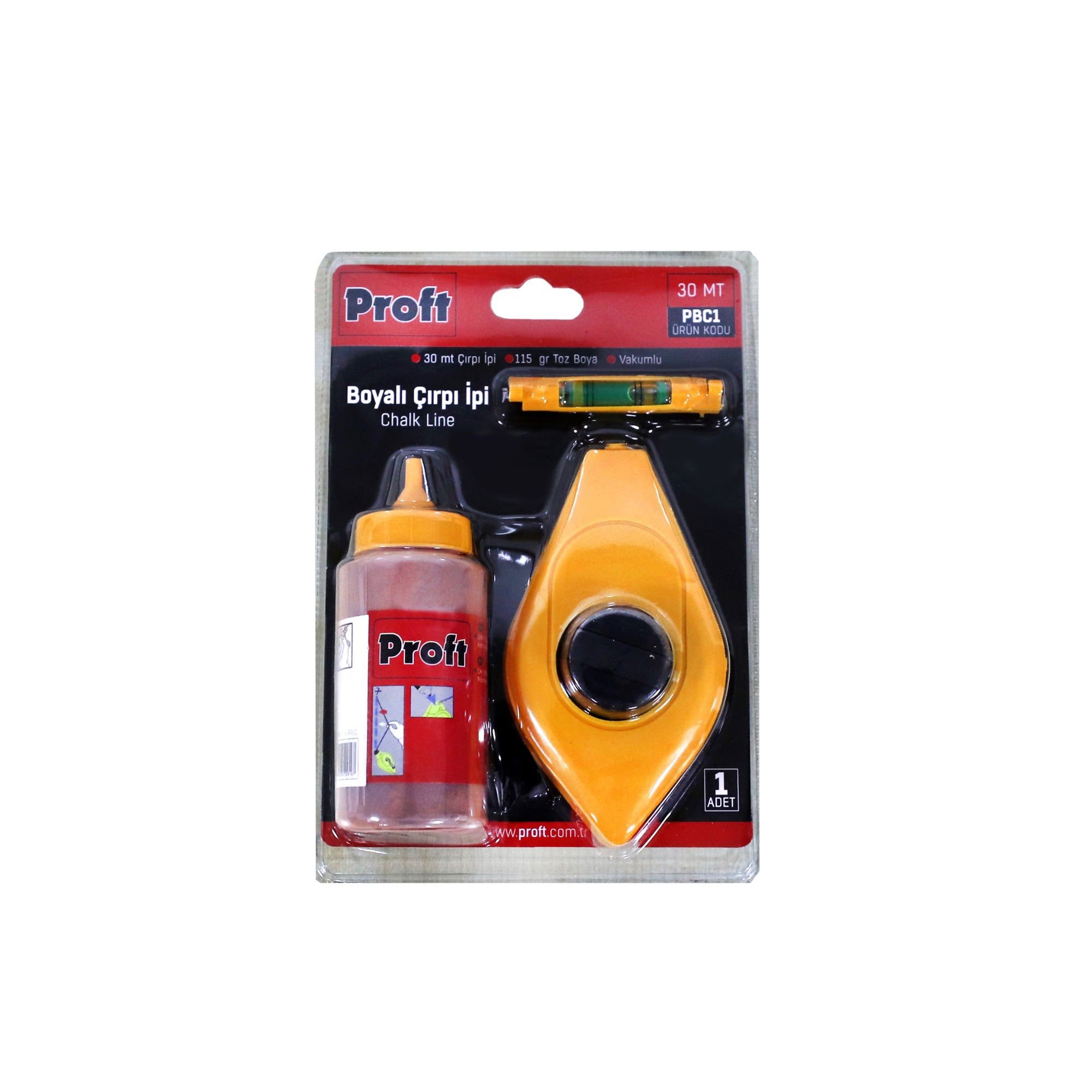 ProftProft Boyalı Çırpı İpi 30 Mt-(12'li Paket)267.51.BC01