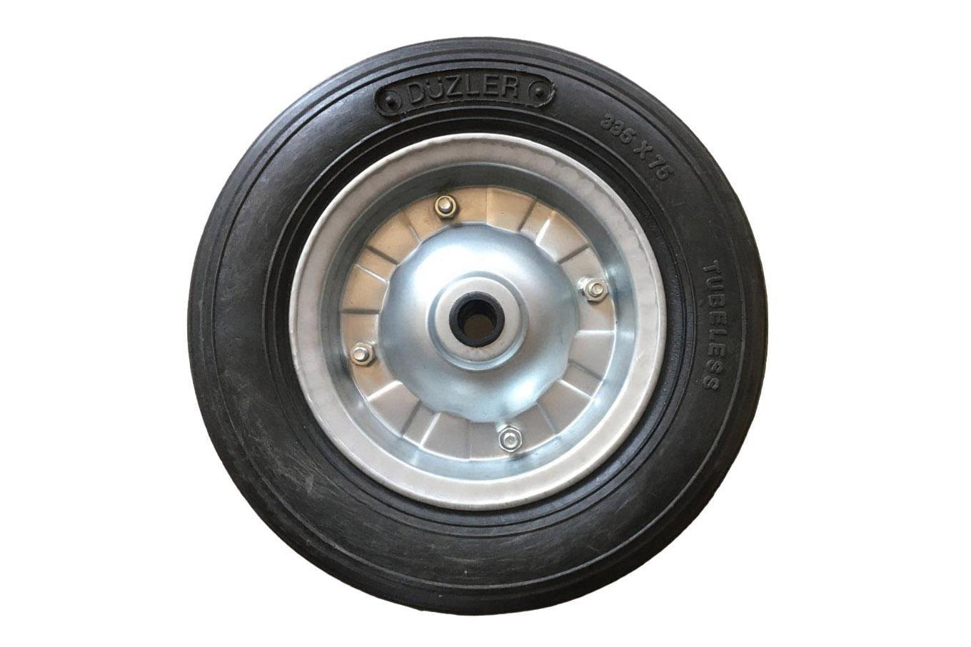 toolora.com.tr'de en kaliteli PVC burçlu el arabası tekerleri ve DÜZLER dolgu burçlu tekerleri bulabilirsiniz. 335×75 mm boyutundaki tekerlerimizle işlerinizi kolaylıkla halledebilirsiniz. Hemen incelemek için sitemizi ziyaret edin!Düzler ÇelikPVC Burçlu El Arabası Tekeri--5'li PaketPVCBURÇ