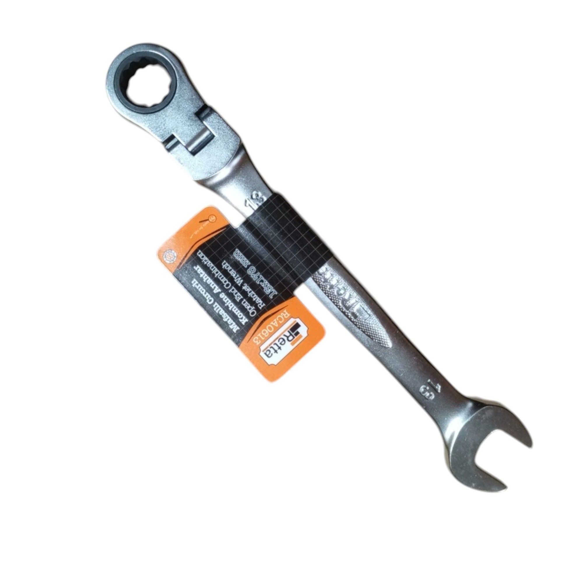 RettaRetta Rca0613 Mafsallı Cırcır Kombine Anah.13 Mm-(10'lu Paket)201.29.MA13