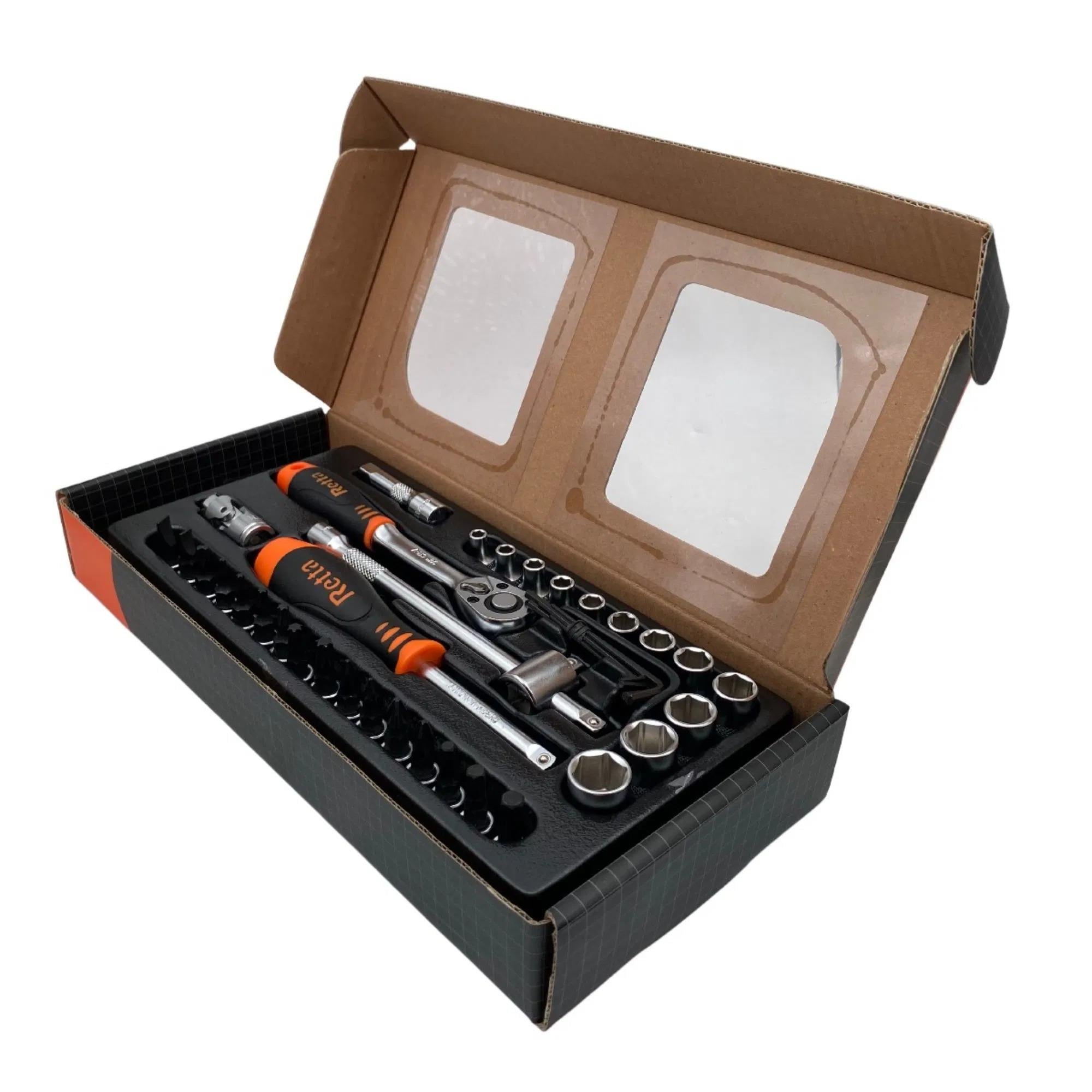 Retta RLT4002X Altı Köşe Lokma Takımı 40 Parça 1/4
