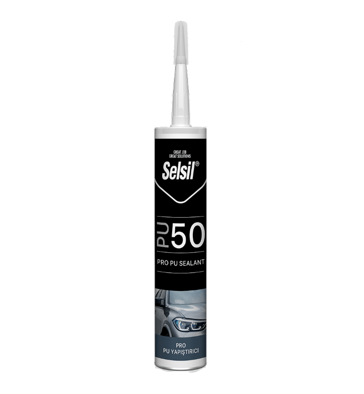 Selsil PU 50 Mastik 280ML Beyaz-25'li KoliSelsil