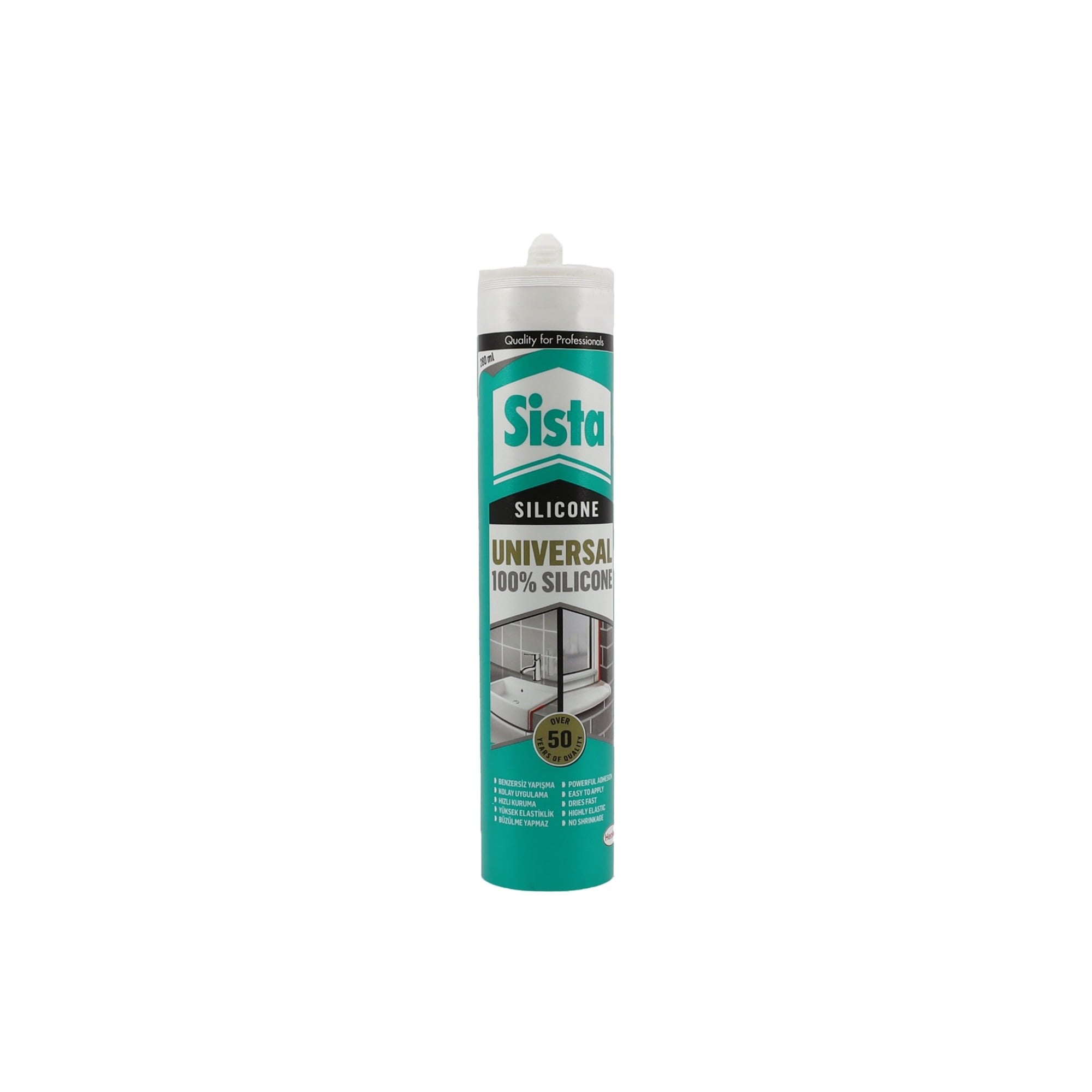 SistaSista Silikon 280 Ml Şeffaf -(20 Adet)107.02.310A