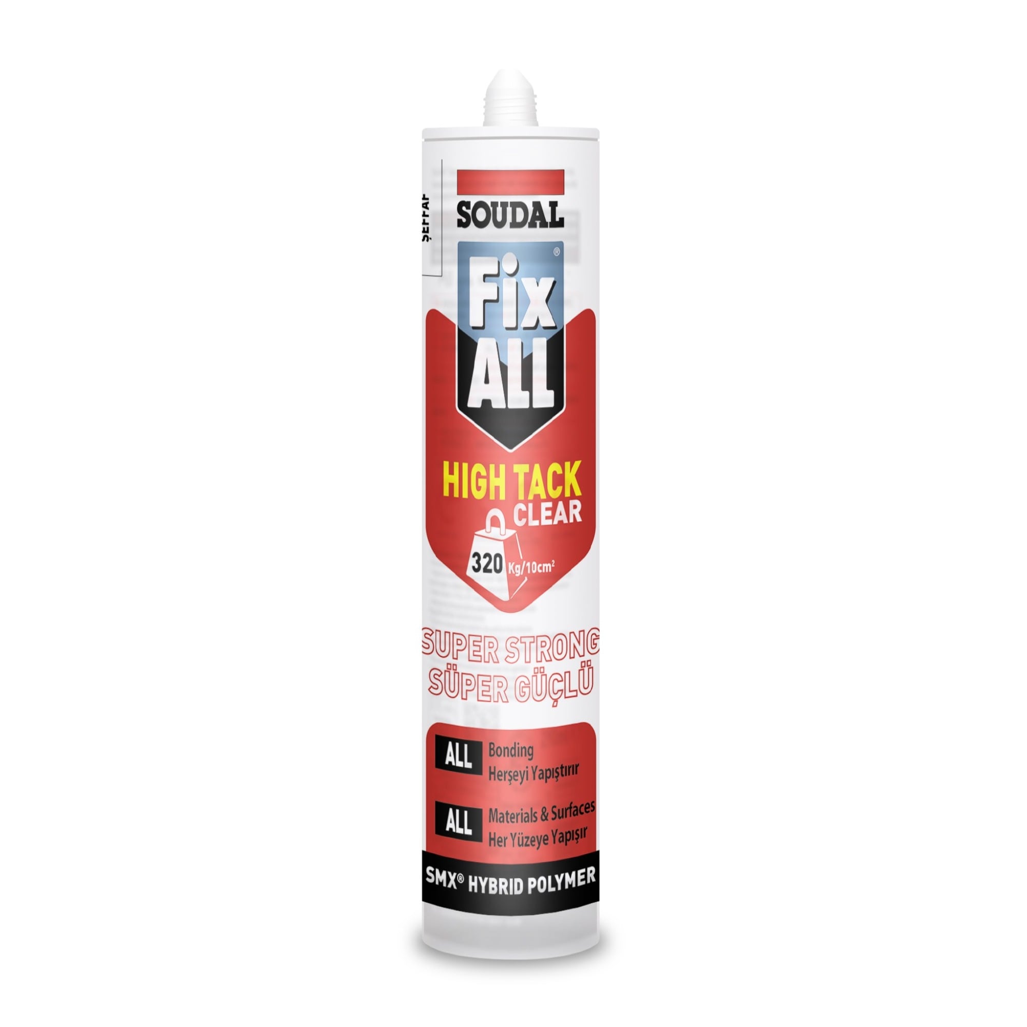 SoudalSoudal Fix All Hıgh Tack Şeffaf 290 Ml -(12 Adet)275.01.HT02
