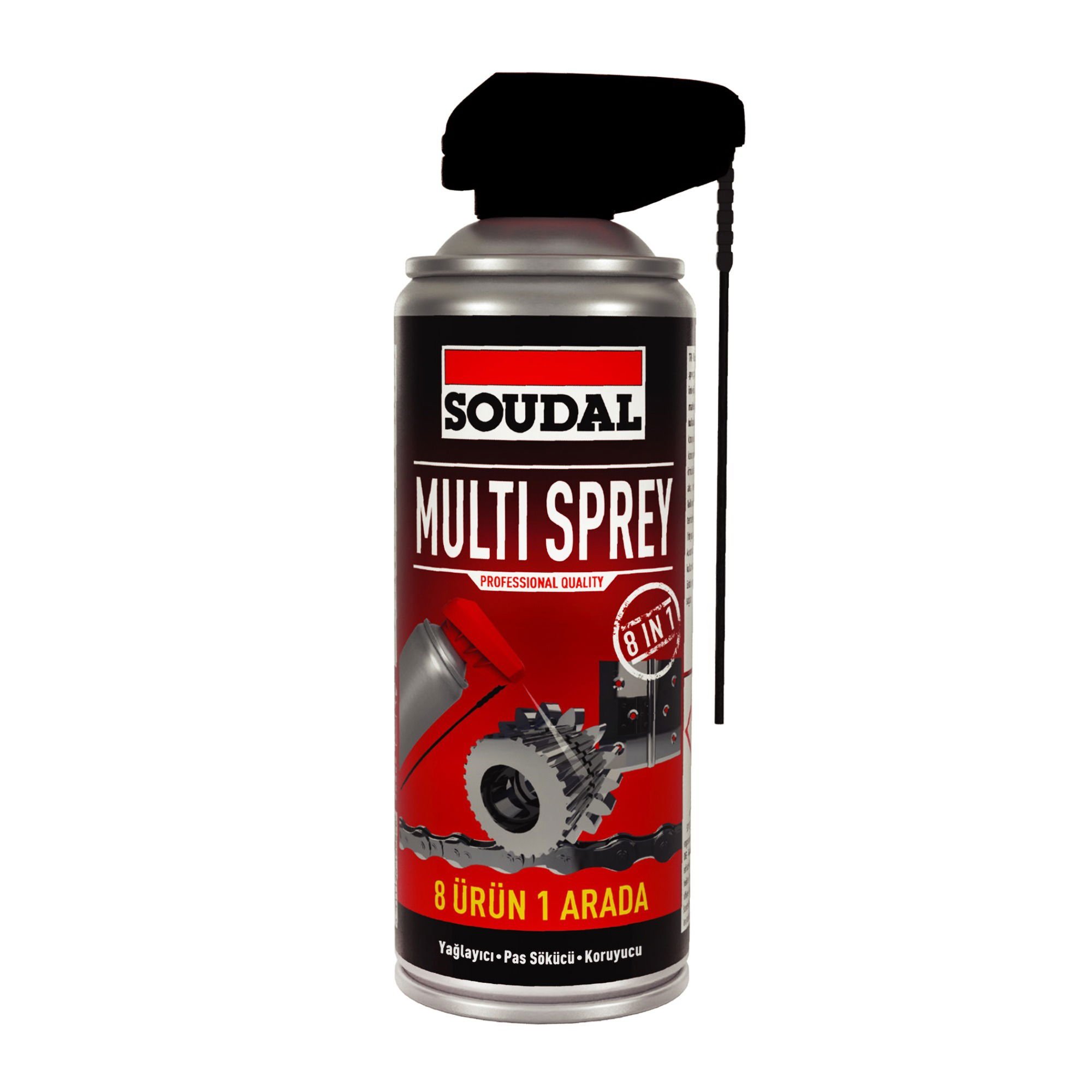 SoudalSoudal Pas Sökücü Ve Yağlayıcı Multi Sprey 400 Ml -(24 Adet)275.06.PS40