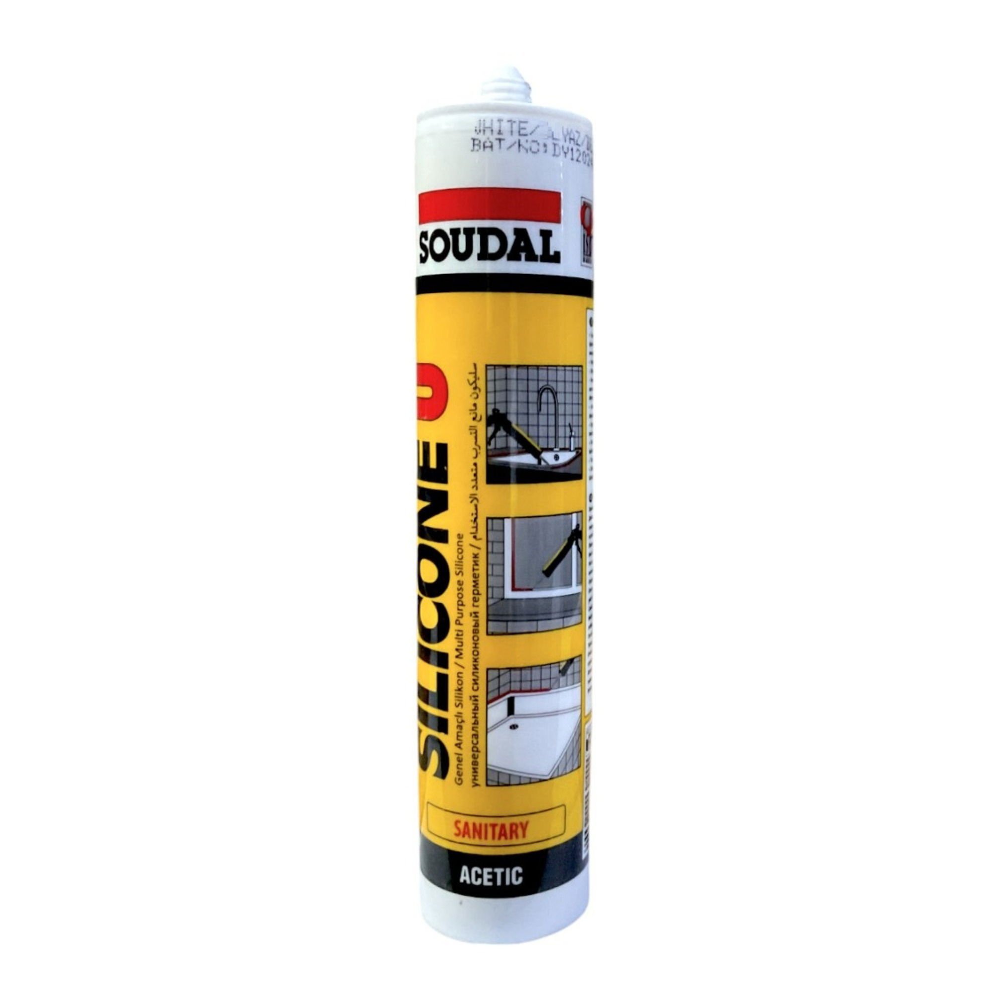 SoudalSoudal Silikon 280 Gr Beyaz -(30 Adet)275.04.280B