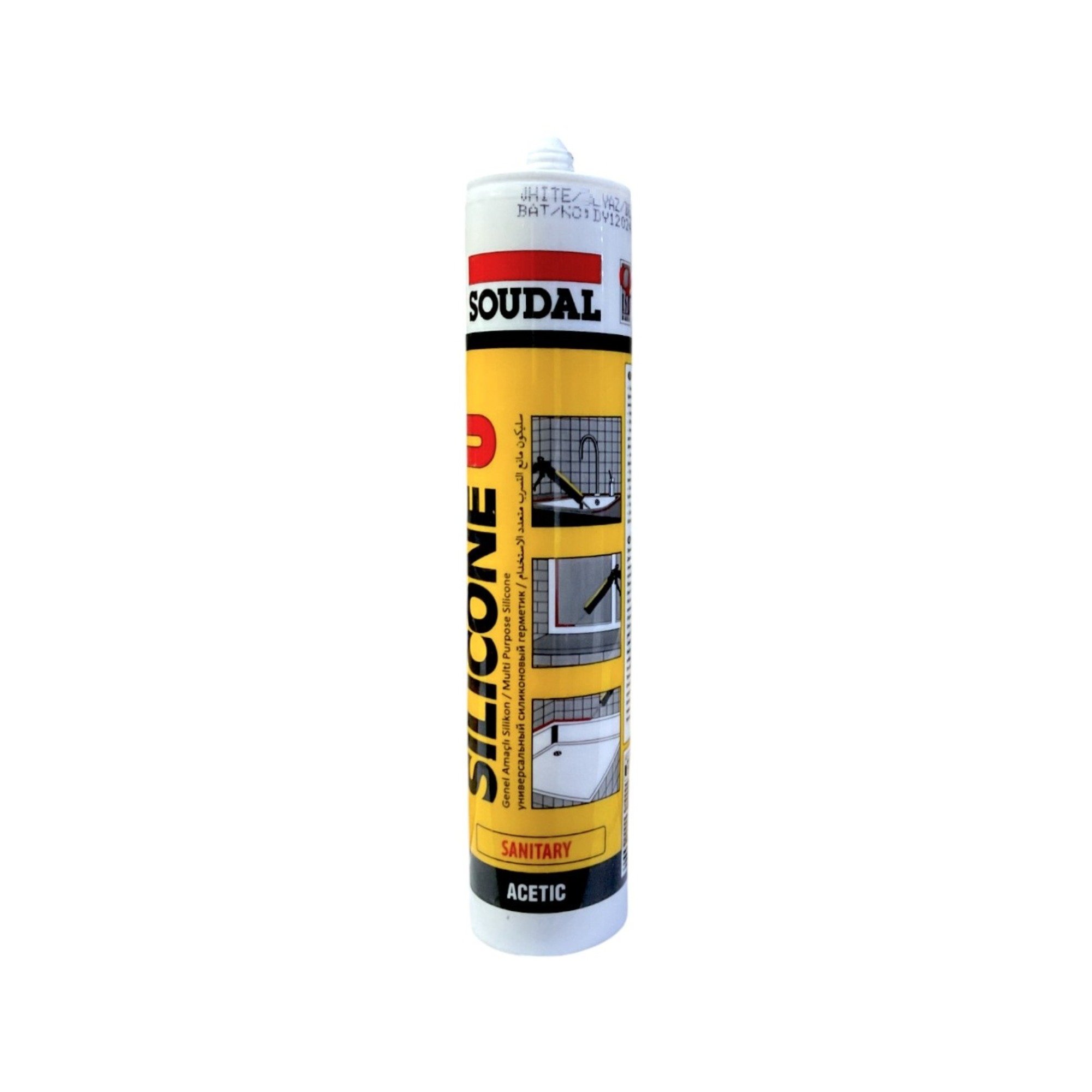 SoudalSoudal Silikon 280 Gr Siyah -(30 Adet)275.04.280H