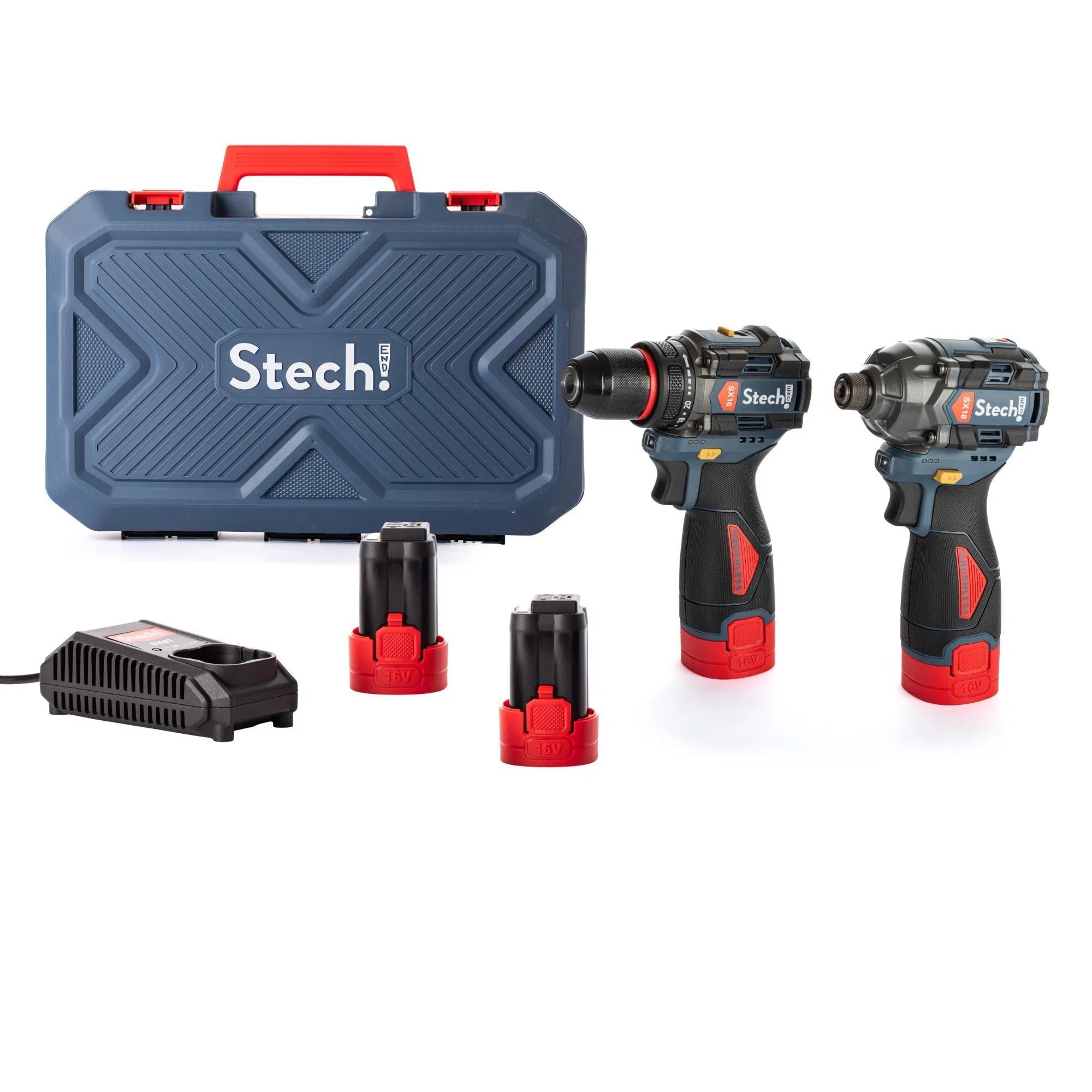  Stech-End Sxs201 16V Akülü 2'li Set (Vidalama + Somun Sıkma)Stech-EndStech-End Akülü 2 Li Set 16V Sxs201192.11.SXS1