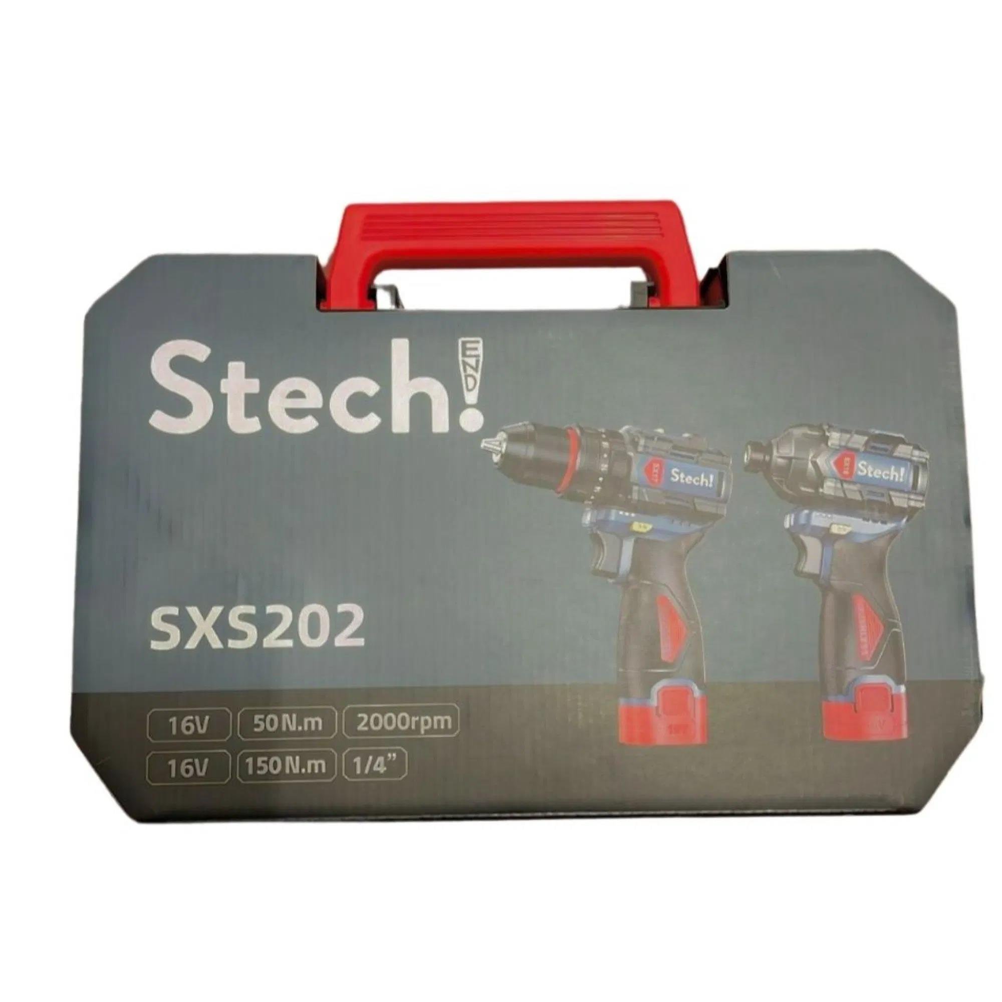 Stech-End SXS202 16V Akülü 2'li Set - Kompakt ve GüçlüStech-EndStech-End Akülü 2 Li Set 16V Sxs202192.11.SXS2