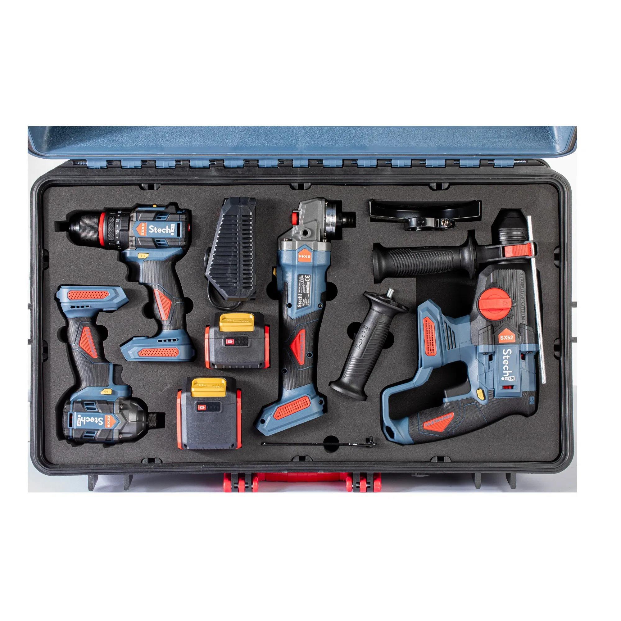 Stech-End Sxs402 20V Kömürsüz Akülü 4'lü SetStech-EndStech-End Akülü 4 Lü Set 20V Sxs402192.11.SXS4