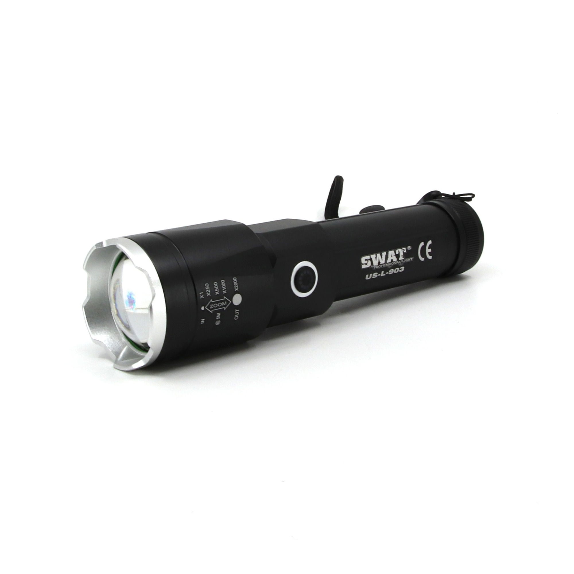 SwatSwat Led Şarjlı El Feneri 20W 2000 Lümen Us-L903120.13.US05