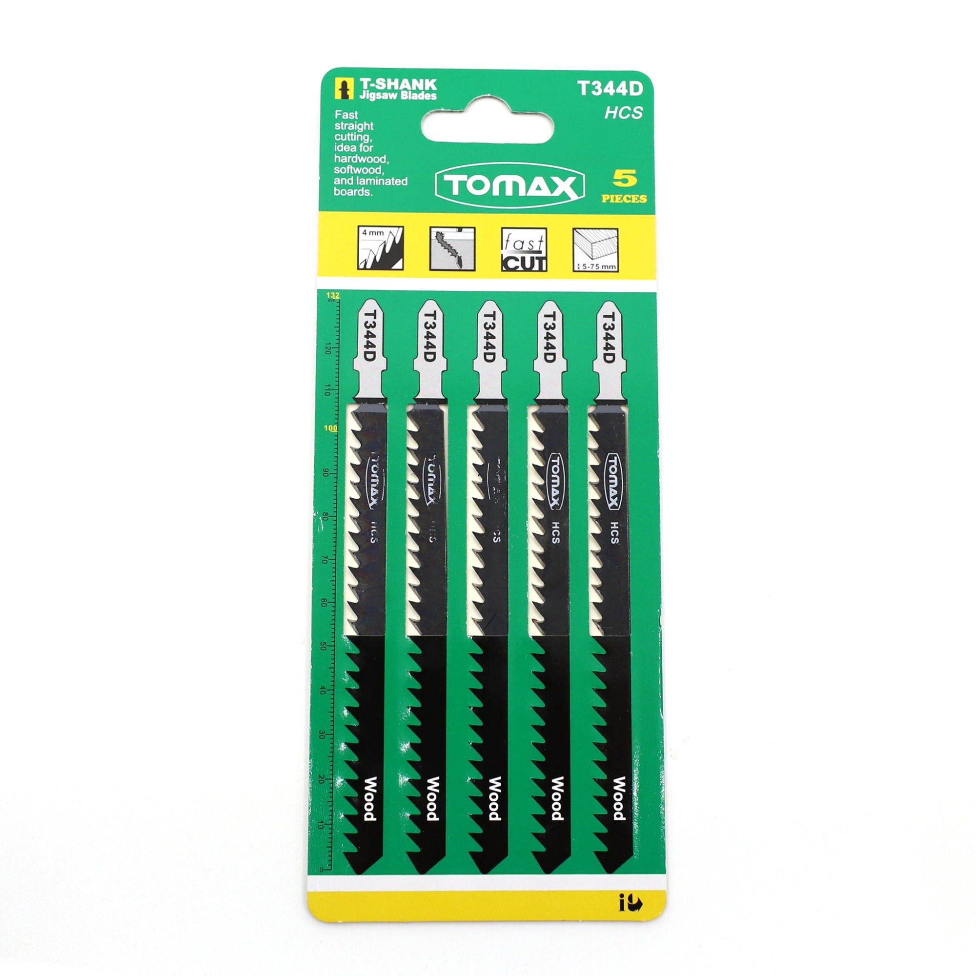 TomaxTomax Uzun Ahşap Dekupaj Ağzı (T344D) - 5'Li Paket114.35.T344