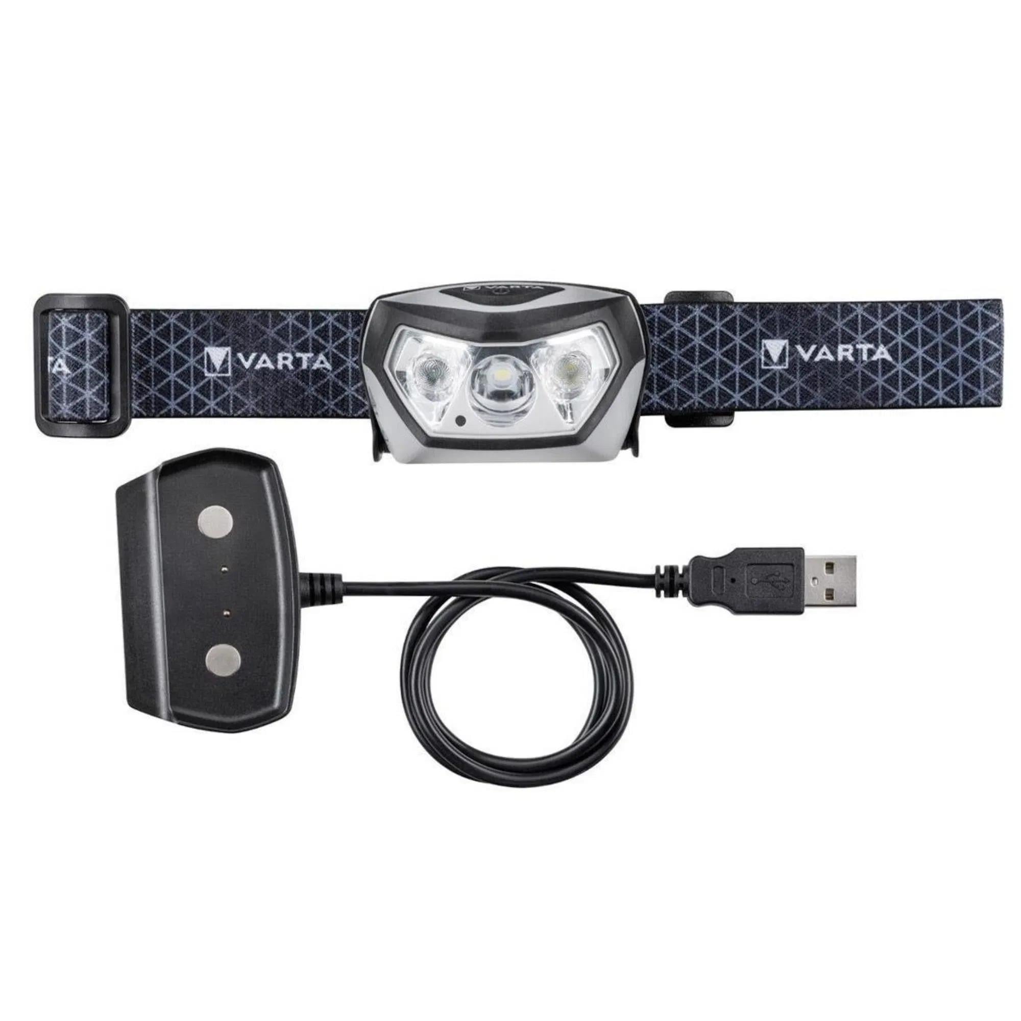 Varta Kablosuz Şarjlı LED Kafa Feneri H30R | Wireless ChargingVartaVarta Led Wıreless Kafa Feneri H30R Şarjlı 120.07.LF04