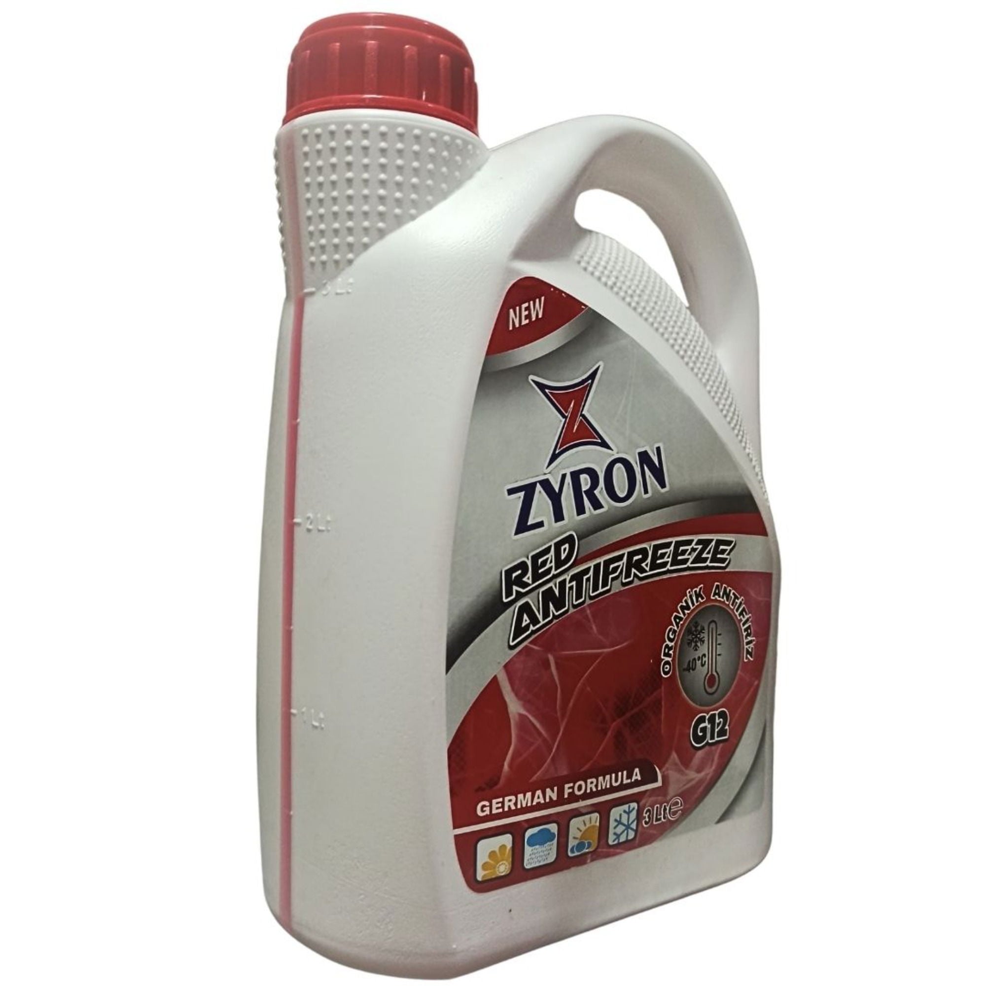 ZyronZyron Antifiriz Kırmızı 3 Lt -(6 Adet)295.01.AF03