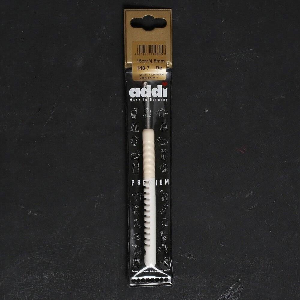 Addi 4,5 Mm 15 Cm Plastik Saplı Yün Tığ - 148-7